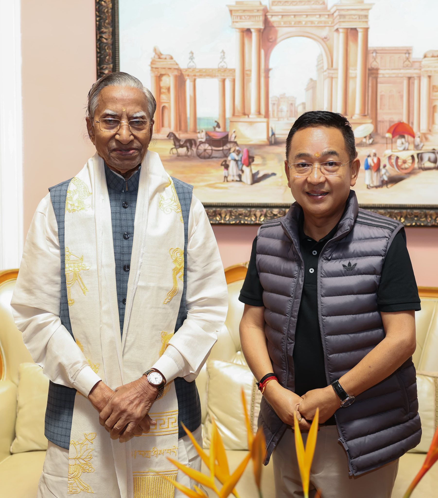 It was a pleasure to meet former... - Prem Singh Tamang-Golay | Facebook