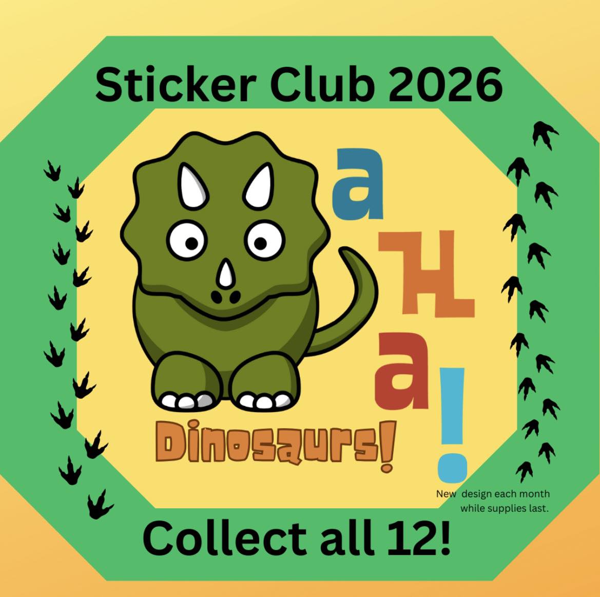 AHA! - New year, new design! In 2026, dinosaurs visit AHA!’s Nature ...