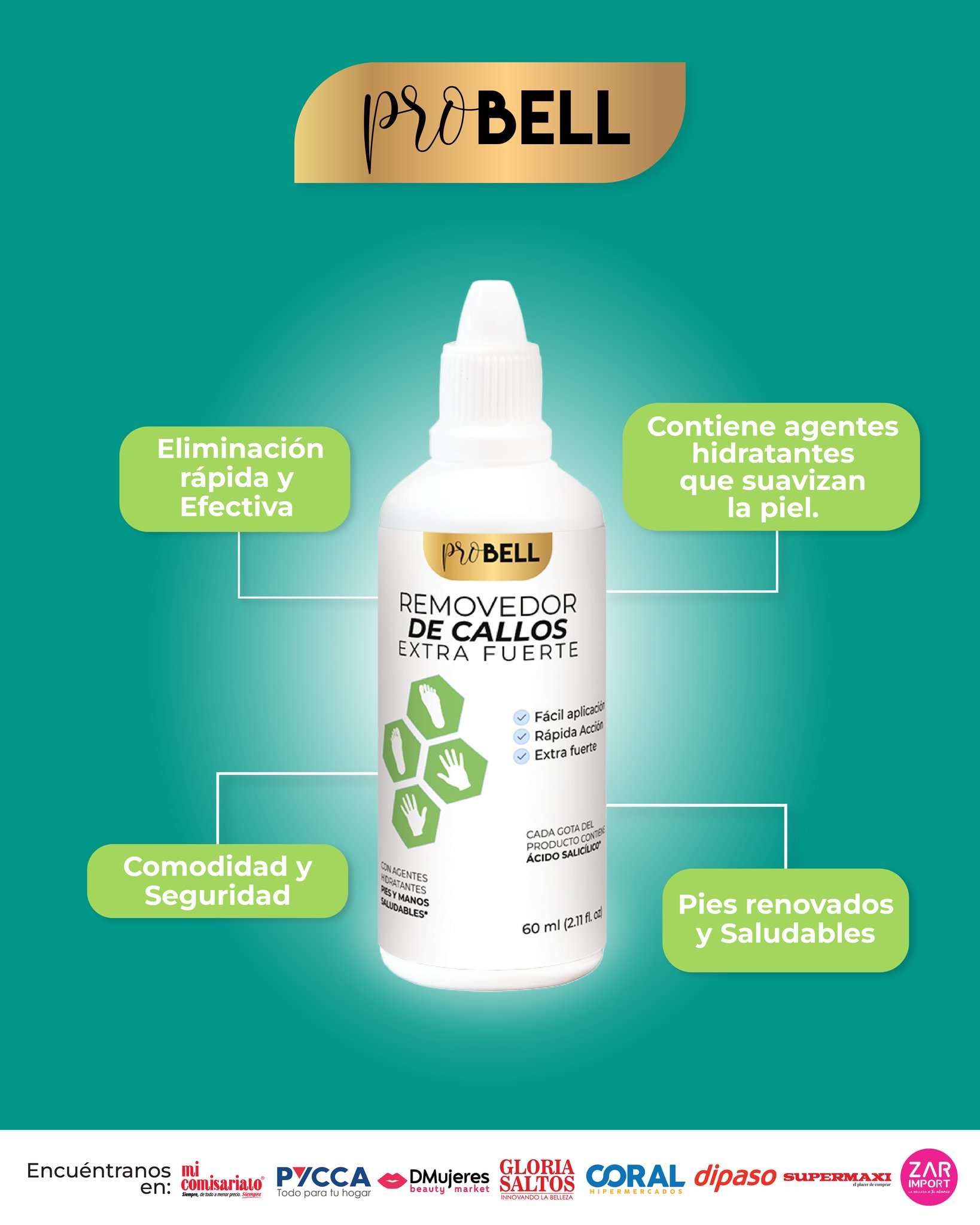 Probell - ¡Dile adiós a los callos en minutos! Con el Removedor de ...