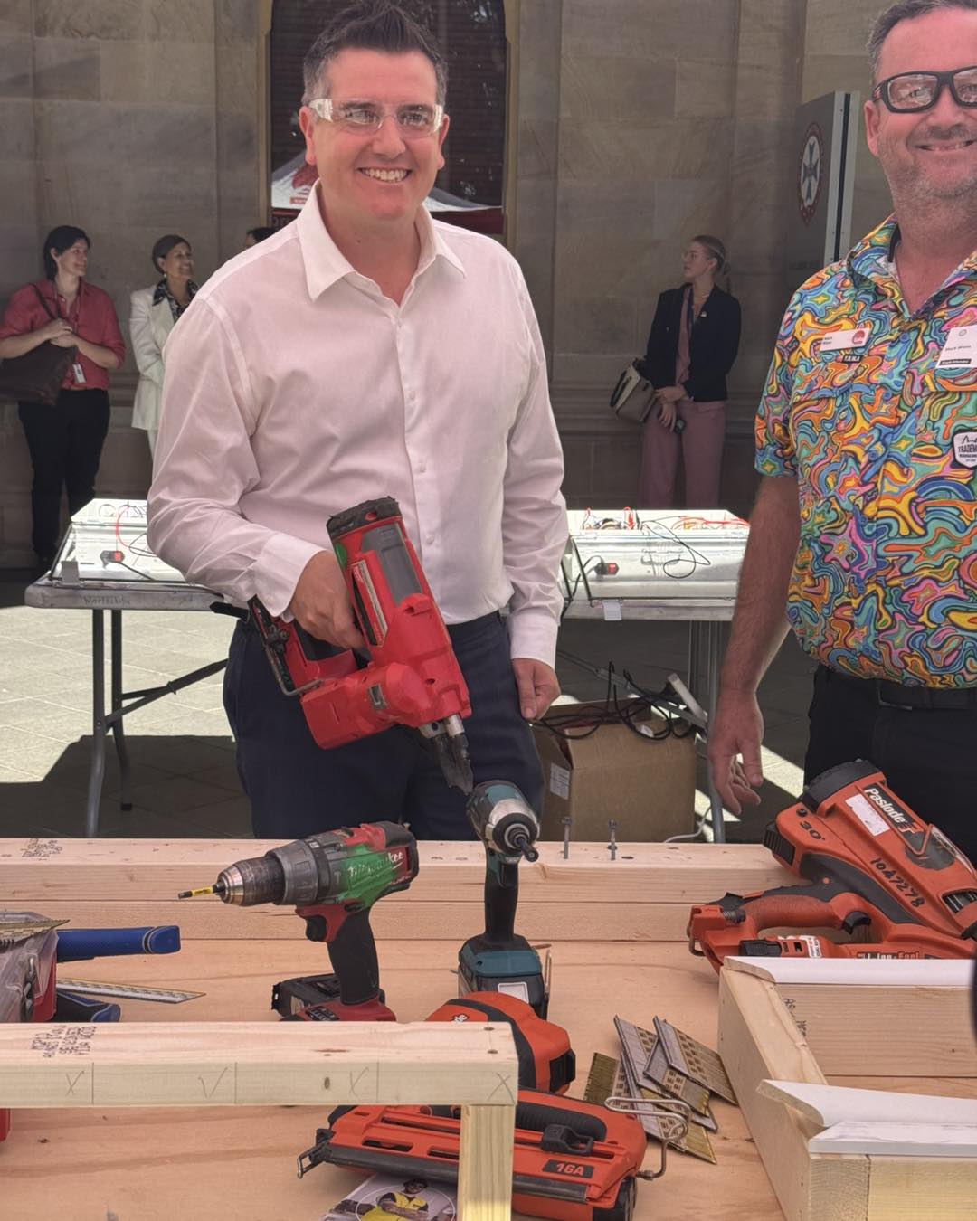 Nigel Hutton MP - 🧱🔨 Celebrating National Skills Week at... | Facebook