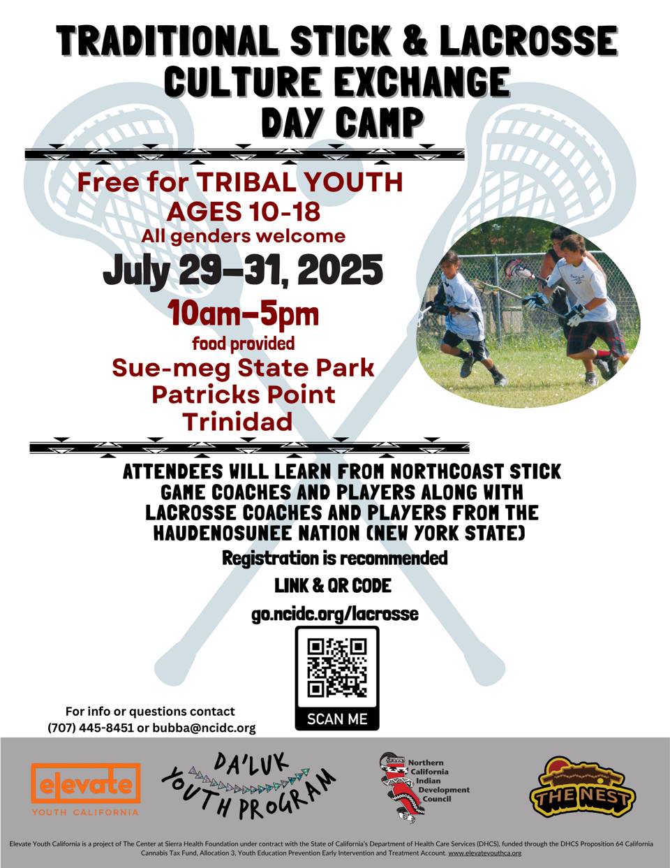 NCIDC - Join us for a Stick Game/Lacrosse Culture Exchange Day Camp ...