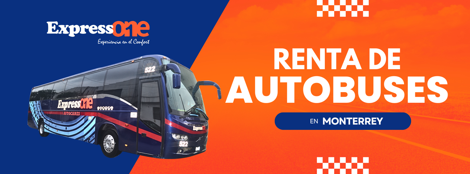Express One - Renta de Autobuses | Monterrey