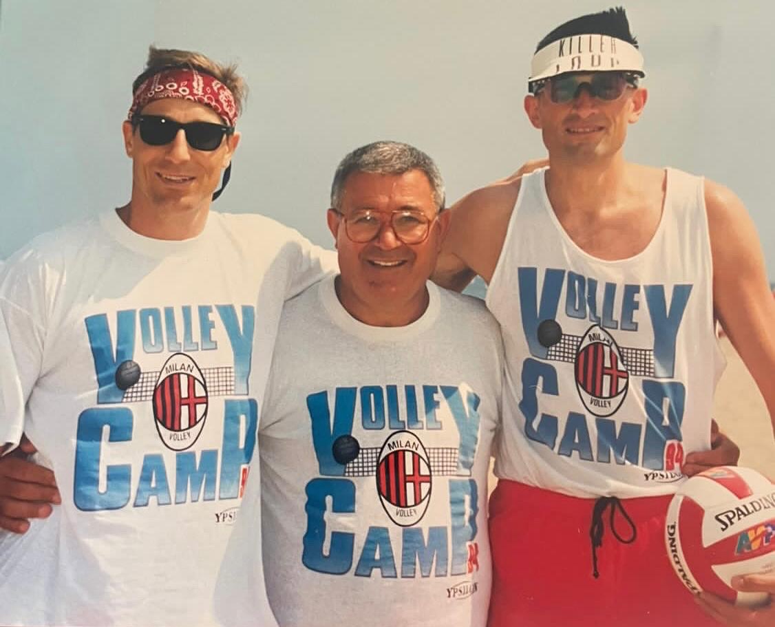 Photo Autographiée Andrea Lucchetta - Volleyball - Format Environ 20x25 Cm - Occasion