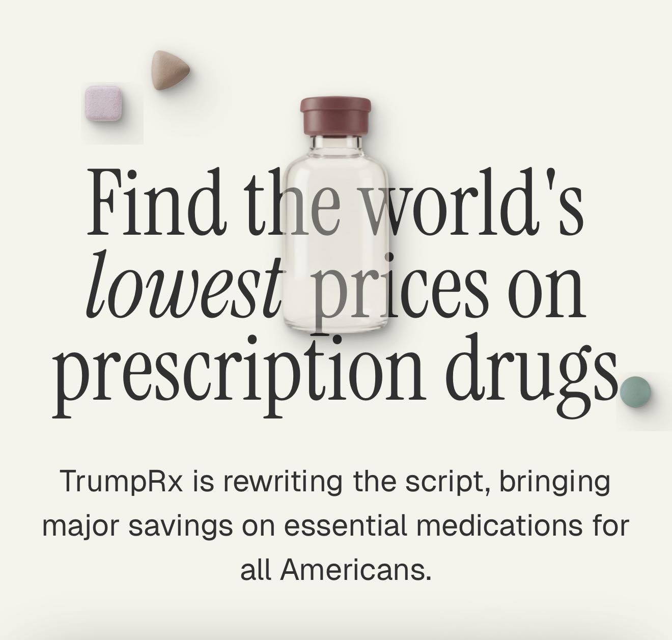 Harrison - 🚨 HEALTHCARE NEWS 🚨 Trump launched a website to highlight ...