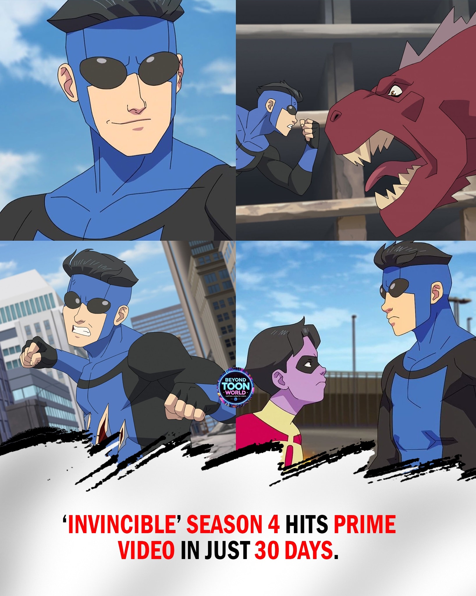 Beyond - The countdown is officially on — INVINCIBLE Season 4 will ...
