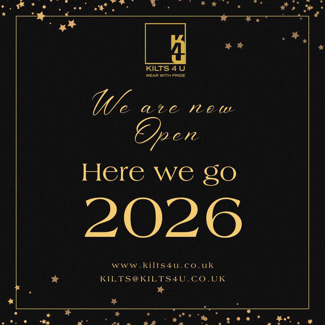 Kilts - We’re Back! Kilts 4 U is Now Reopen for 2026 We hope you all ...
