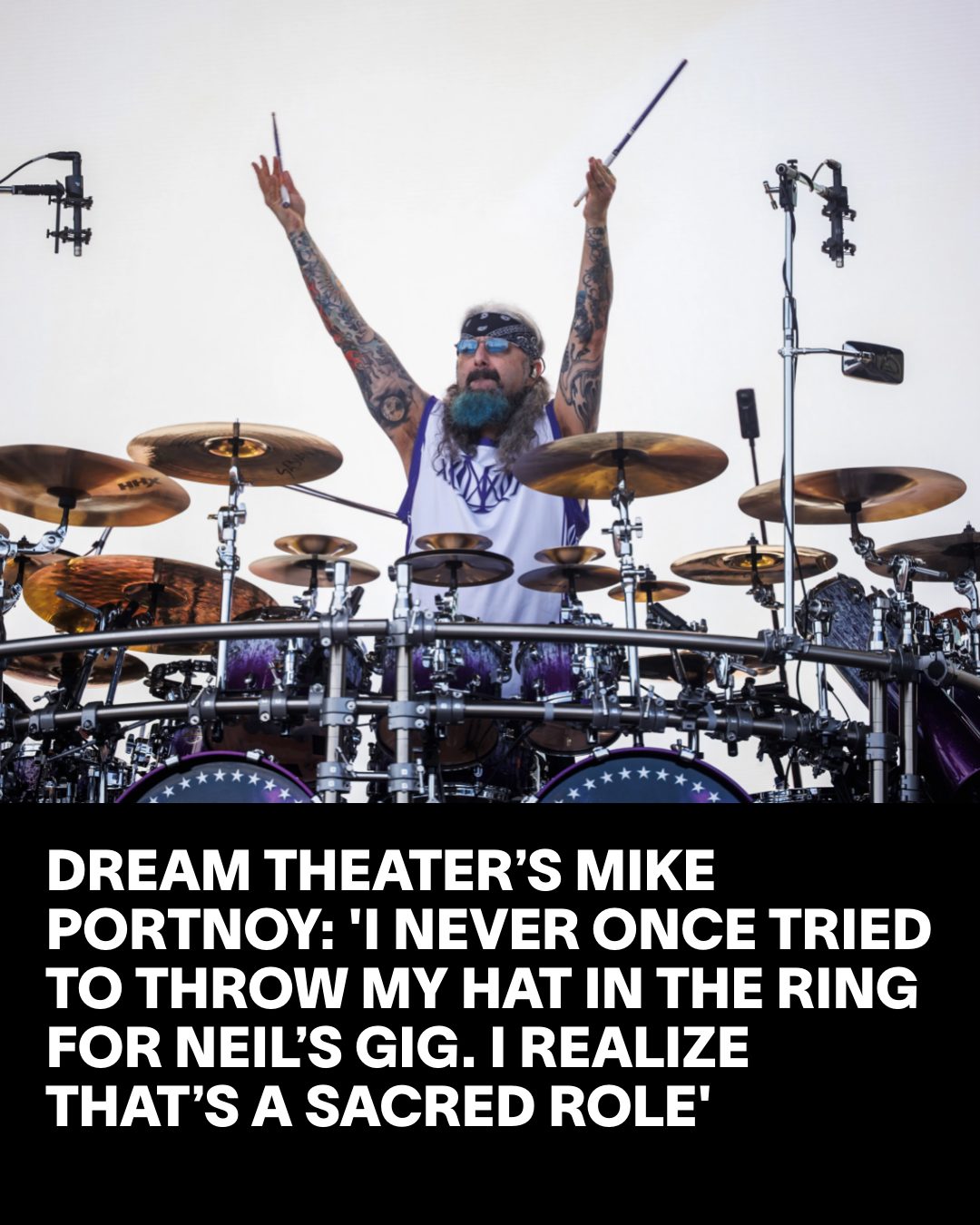 I Cried': Dream Theater's Mike Portnoy on Anika Nilles Playing
