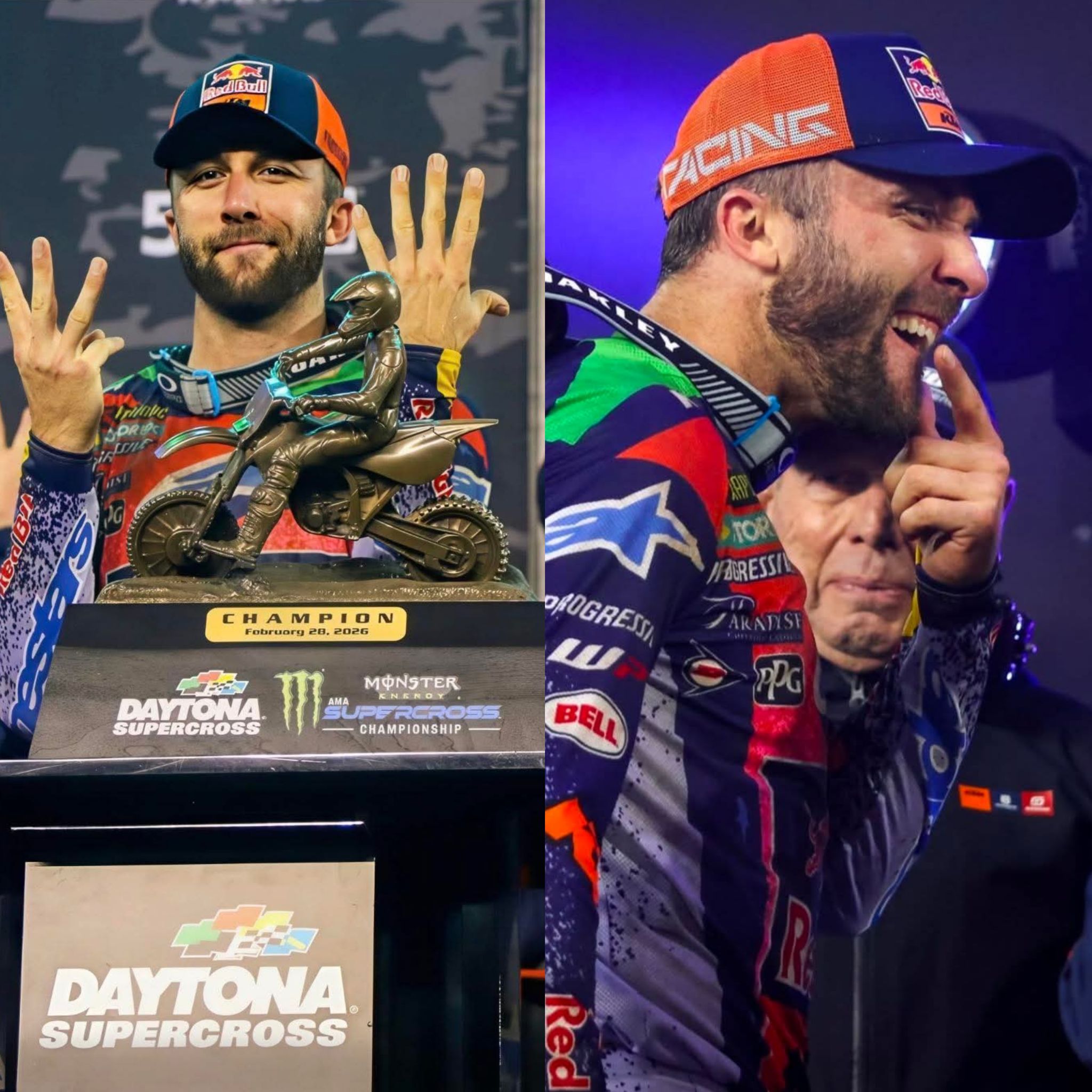 Reporter: “Eli, how does it feel to... - Engine Fox Motocross | Facebook