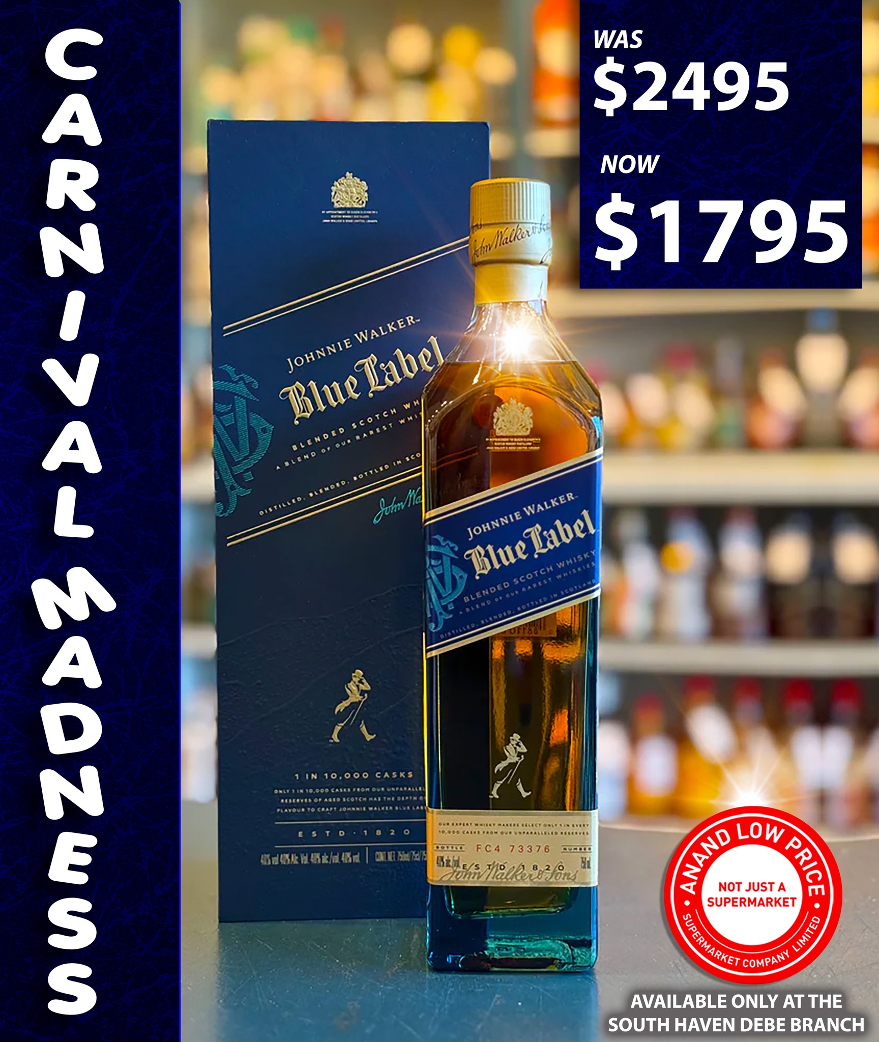 Johnnie Walker Blue Label 1L 40% 1000ml｜Www.ferriera-valsabbia.com