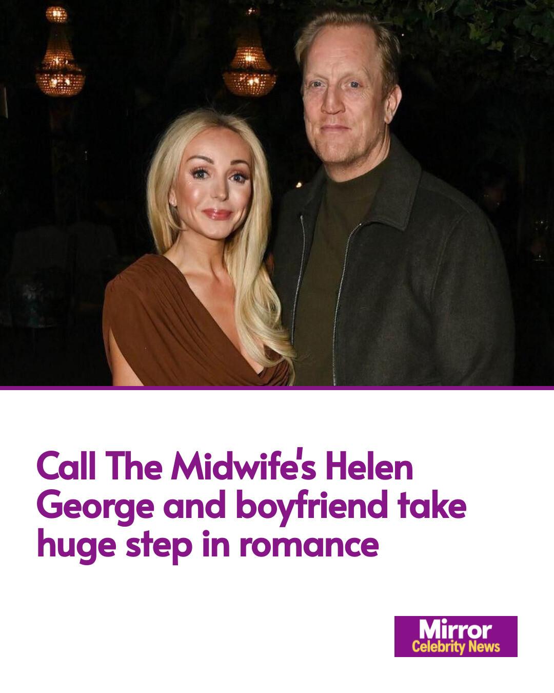 Mirror - The romance between Helen George and her businessman boyfriend ...