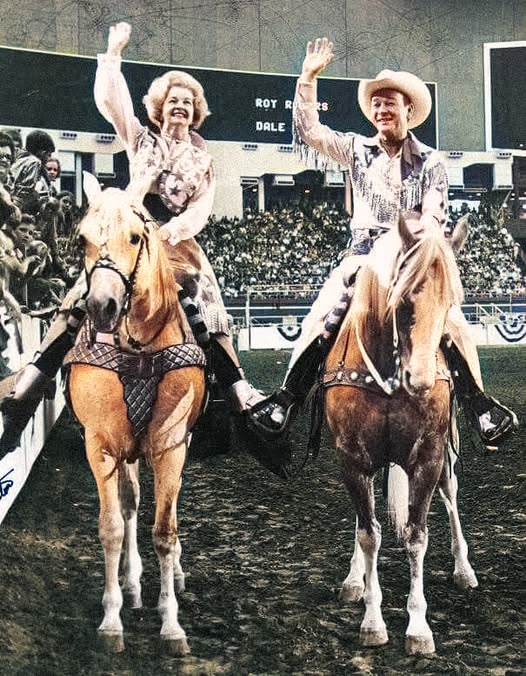 Stable - A Legendary Moment at the Houston Rodeo Roy Rogers, Dale Evans ...