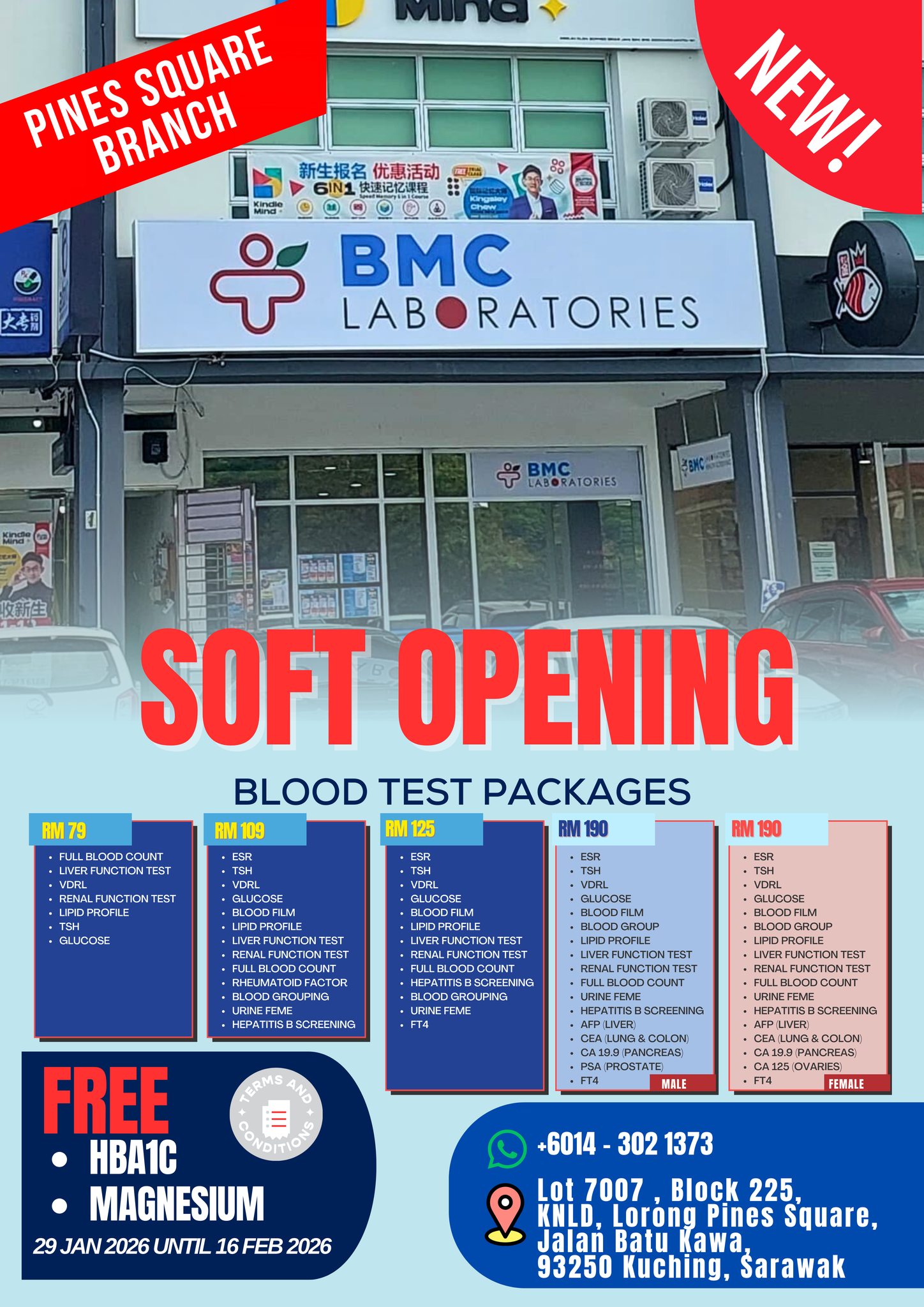 Borneo - Hello, Pines Square! We’re officially OPEN! 📍 Big news! BMC ...