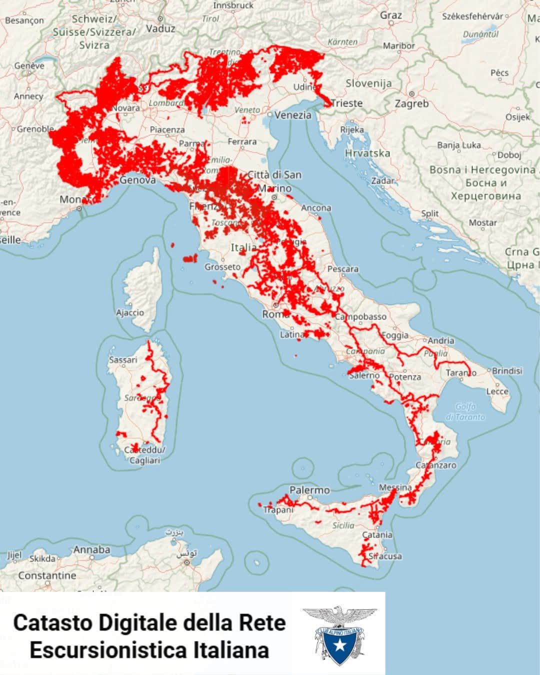 Cai - 🎯 Conoscere il territorio con i dati del CAI. È online il Catasto ...