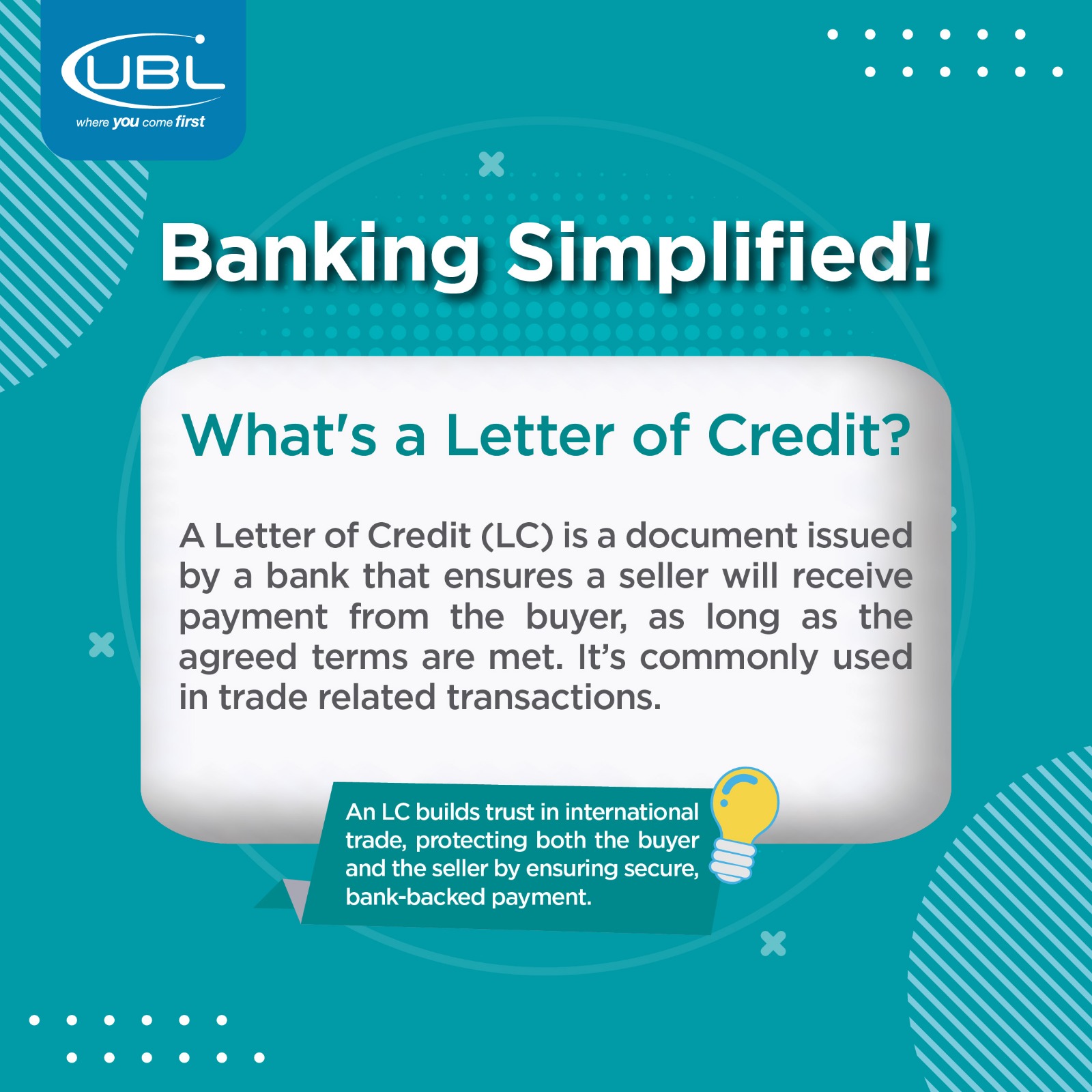 UBL - Banking Simplified: Ever wondered how international trade stays ...