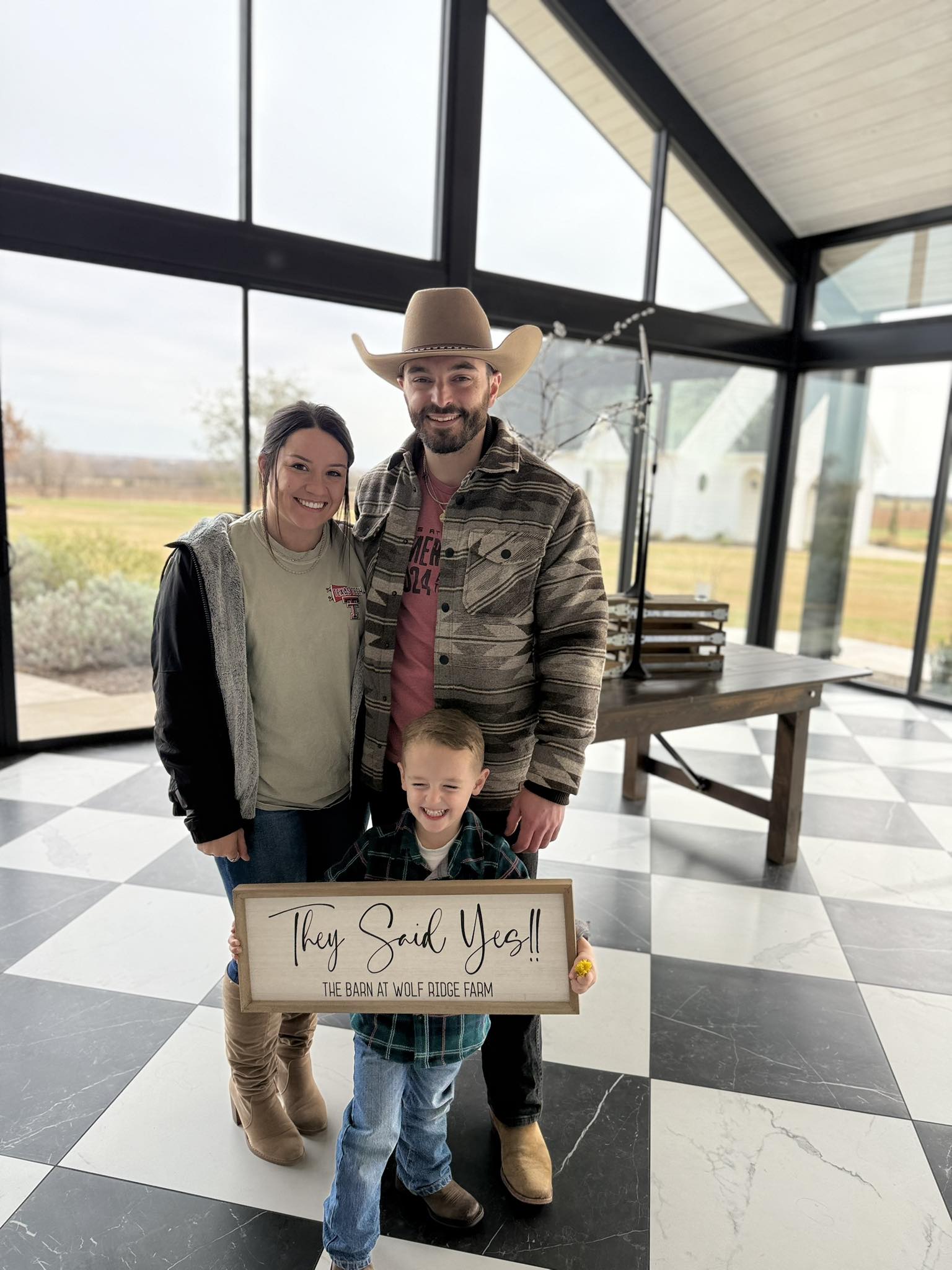 The Barn - Jessica & Tony said yes to The Barn at Wolf Ridge Farm!! 🌿 ️ ...