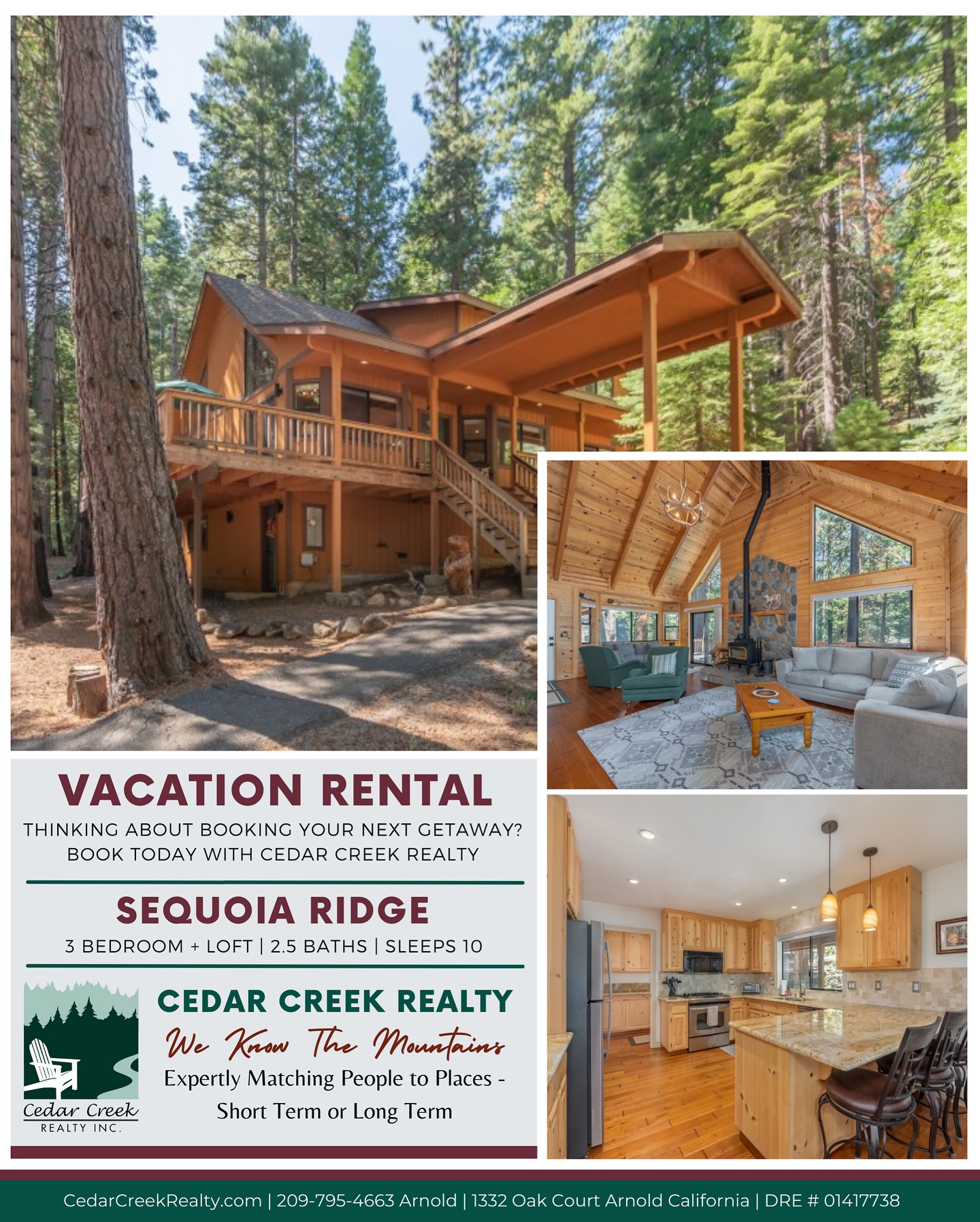 🌲 Sequoia Ridge — where cozy... - Cedar Creek Realty, Inc. | Facebook