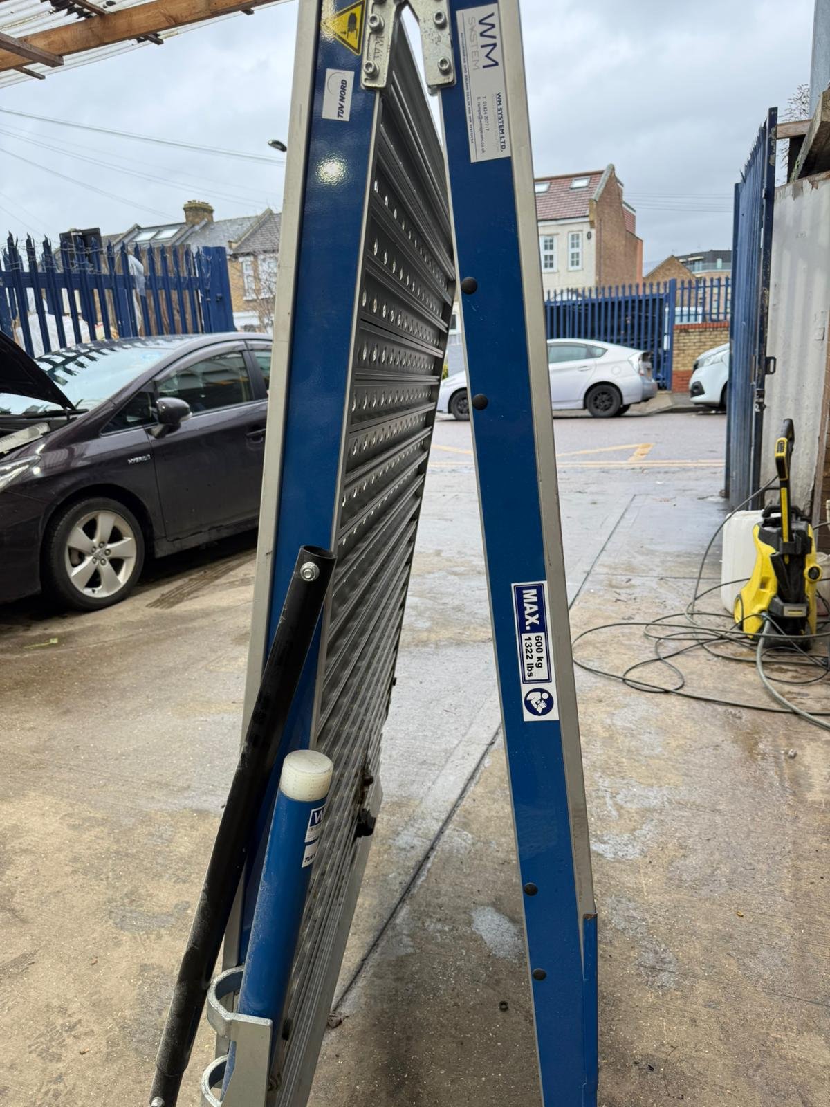 WM System Van Ramp 600kg, 2.0m x 80cm Fixed Loading Ramp, GOOD ...