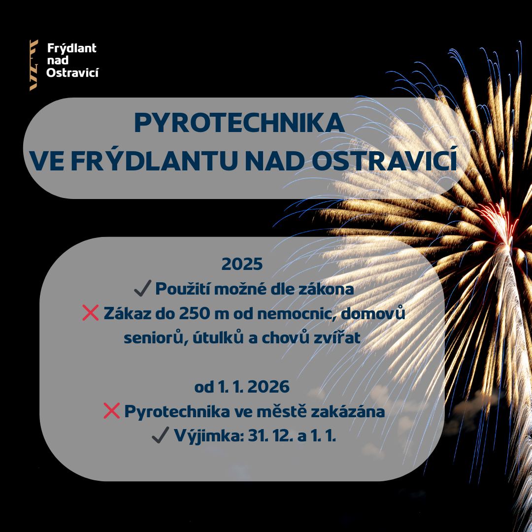 Město - 📢 PYROTECHNIKA VE FRÝDLANTU NAD OSTRAVICÍ – PŘEHLED PRO OBČANY ...