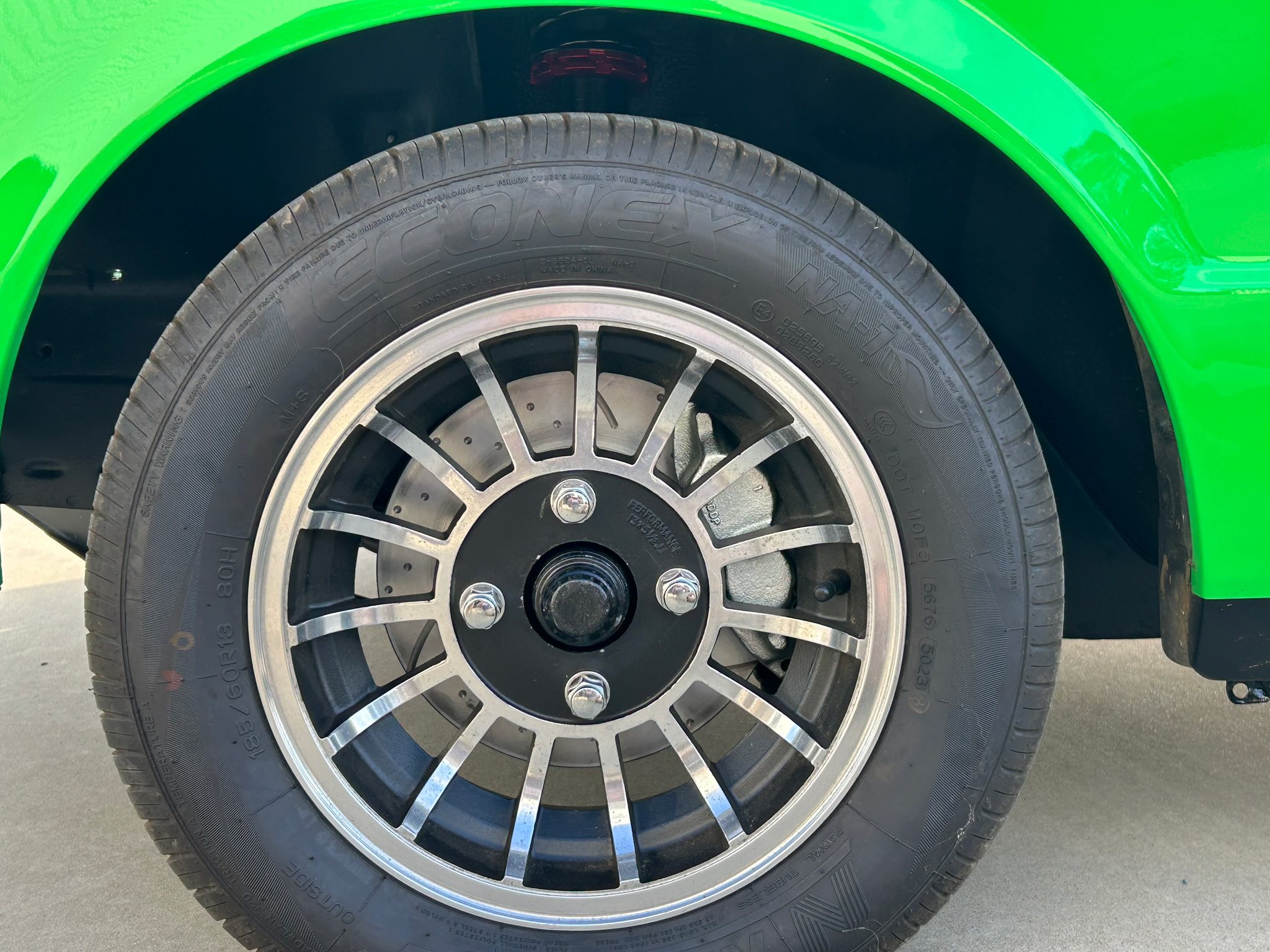 Datsun Stanza or Datsun 200b 257mm vented rotors and 4 piston