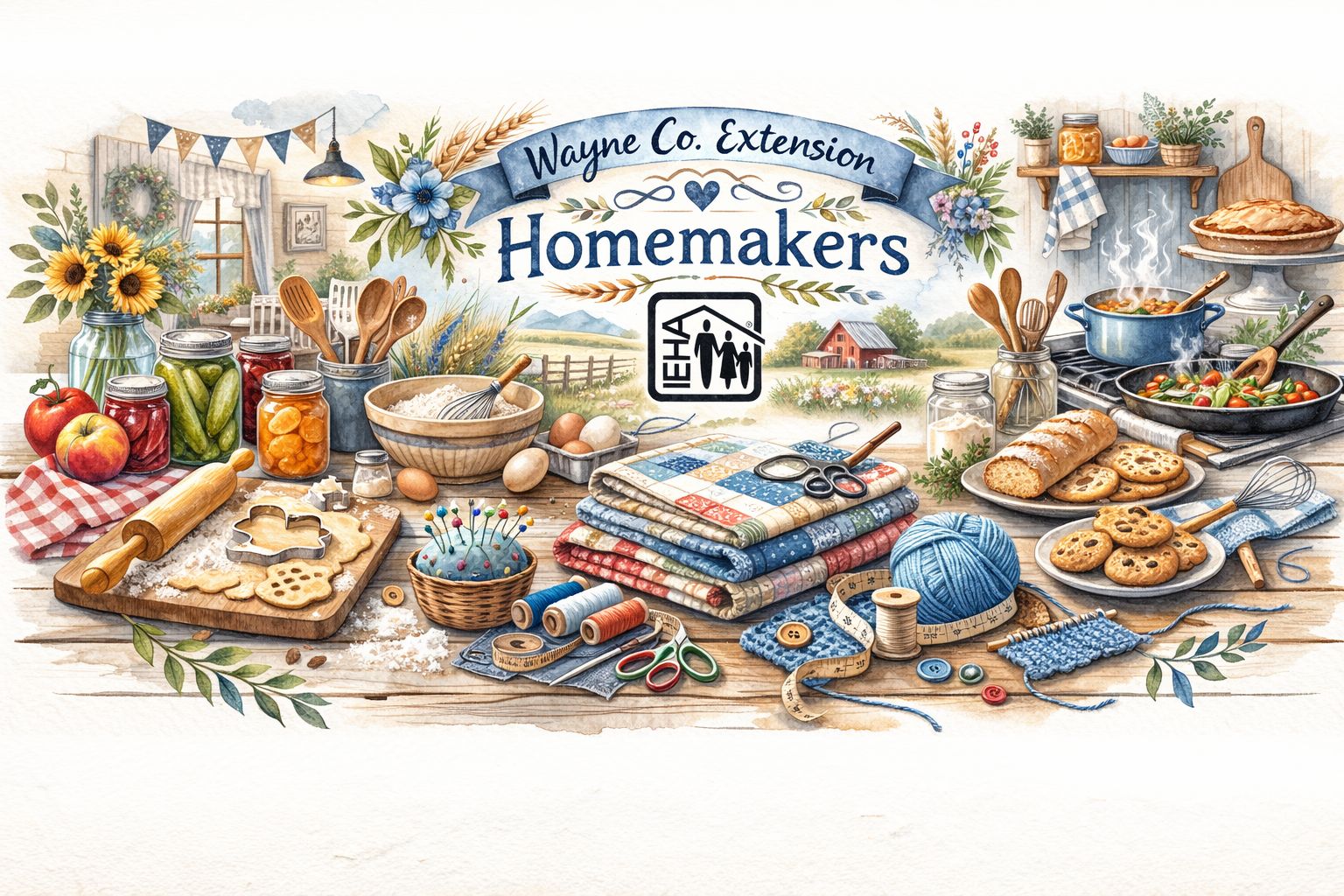 Wayne County Indiana Extension Homemakers | Richmond IN