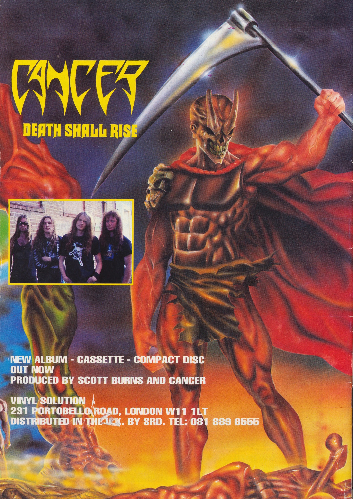 Black - Here's an advert for CANCER's 