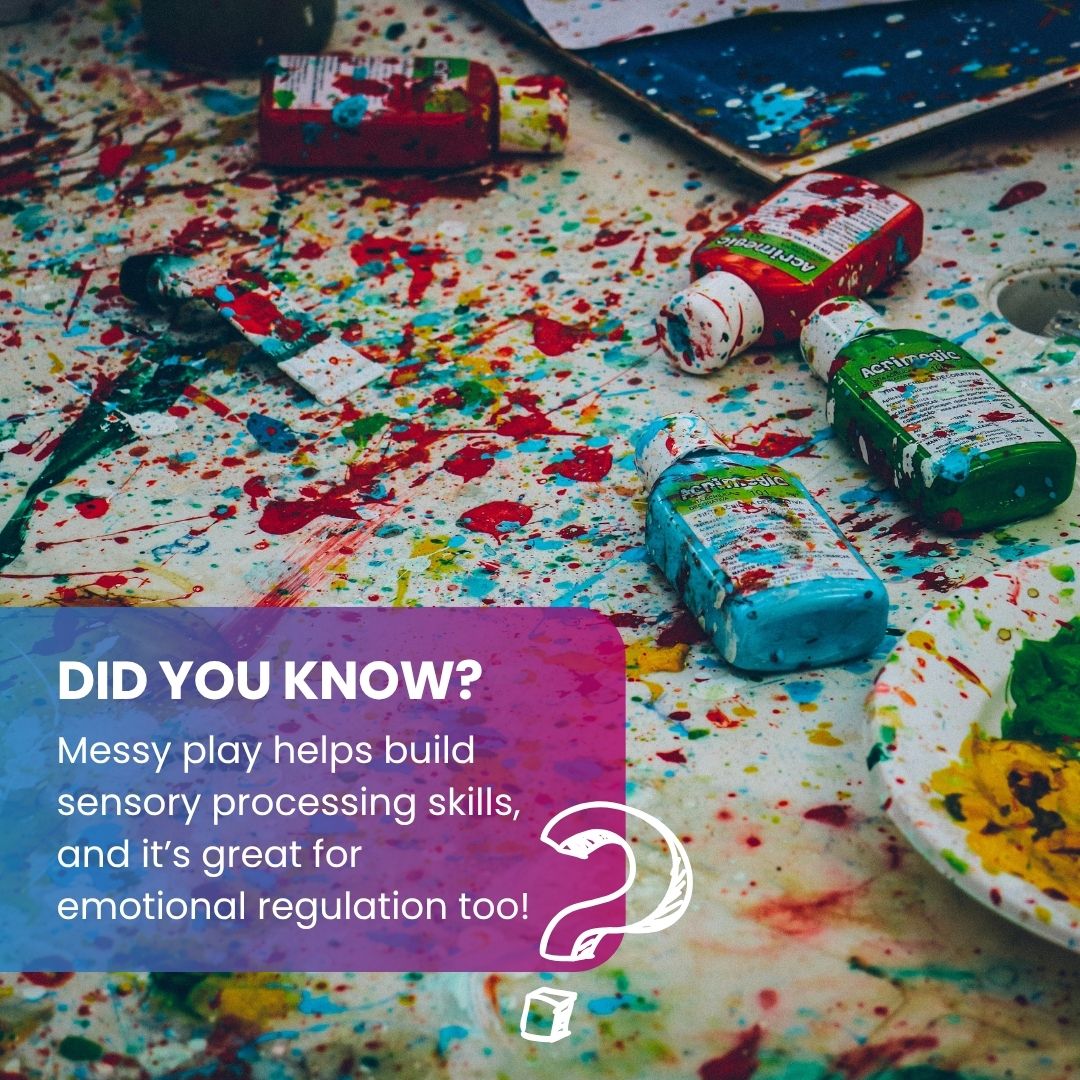 Youthrive - 🎨 Messy play is meaningful play! Did you know... | Facebook