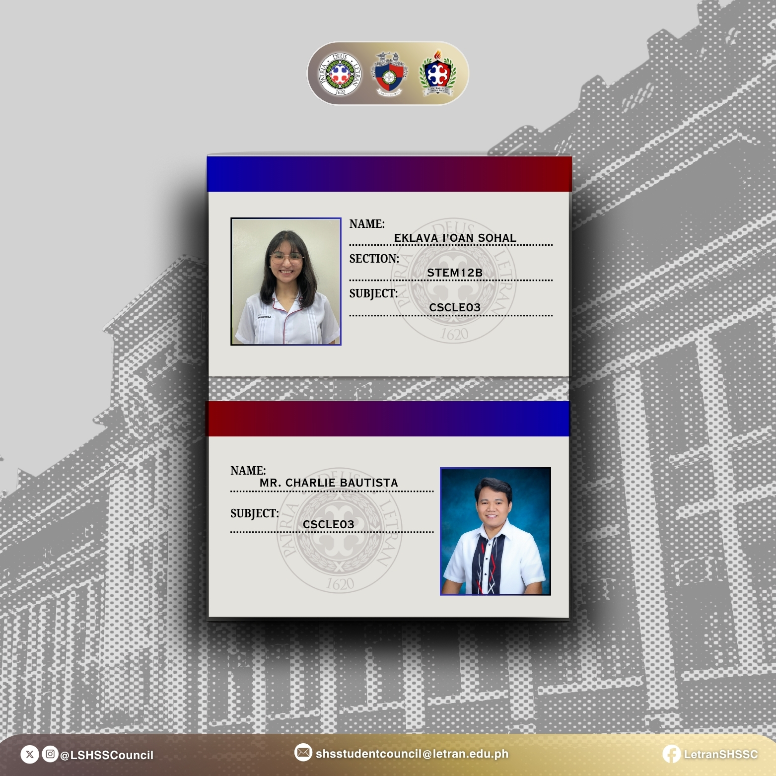 Letran... - Letran Senior High School Student Council - Manila