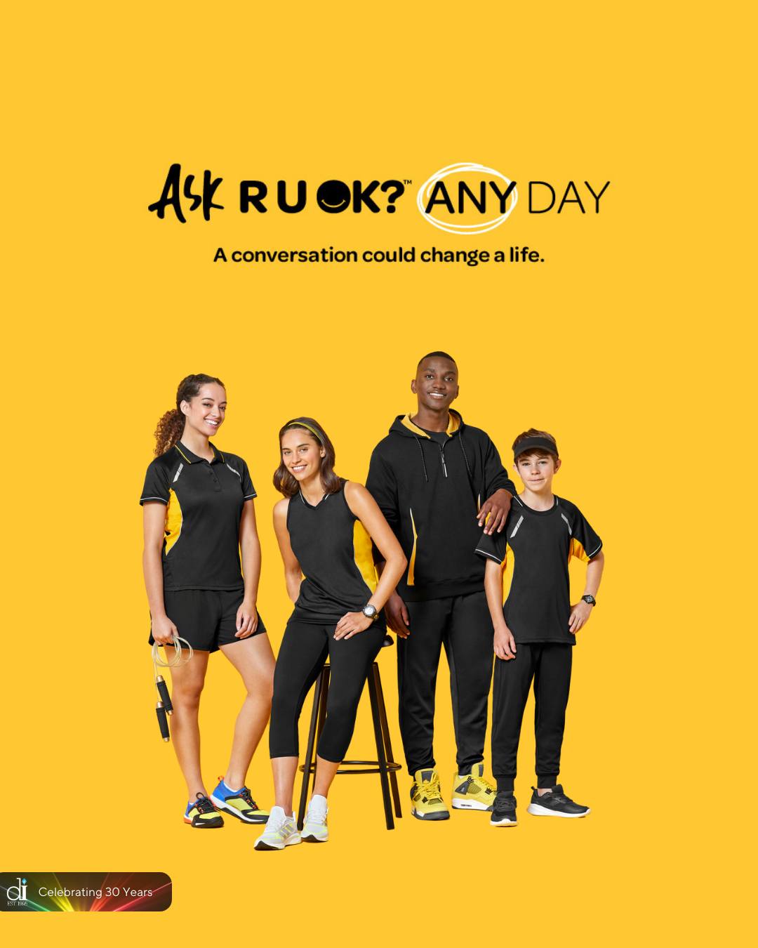 💛 R U OK? Day is all about starting... - Distinctive Image | Facebook