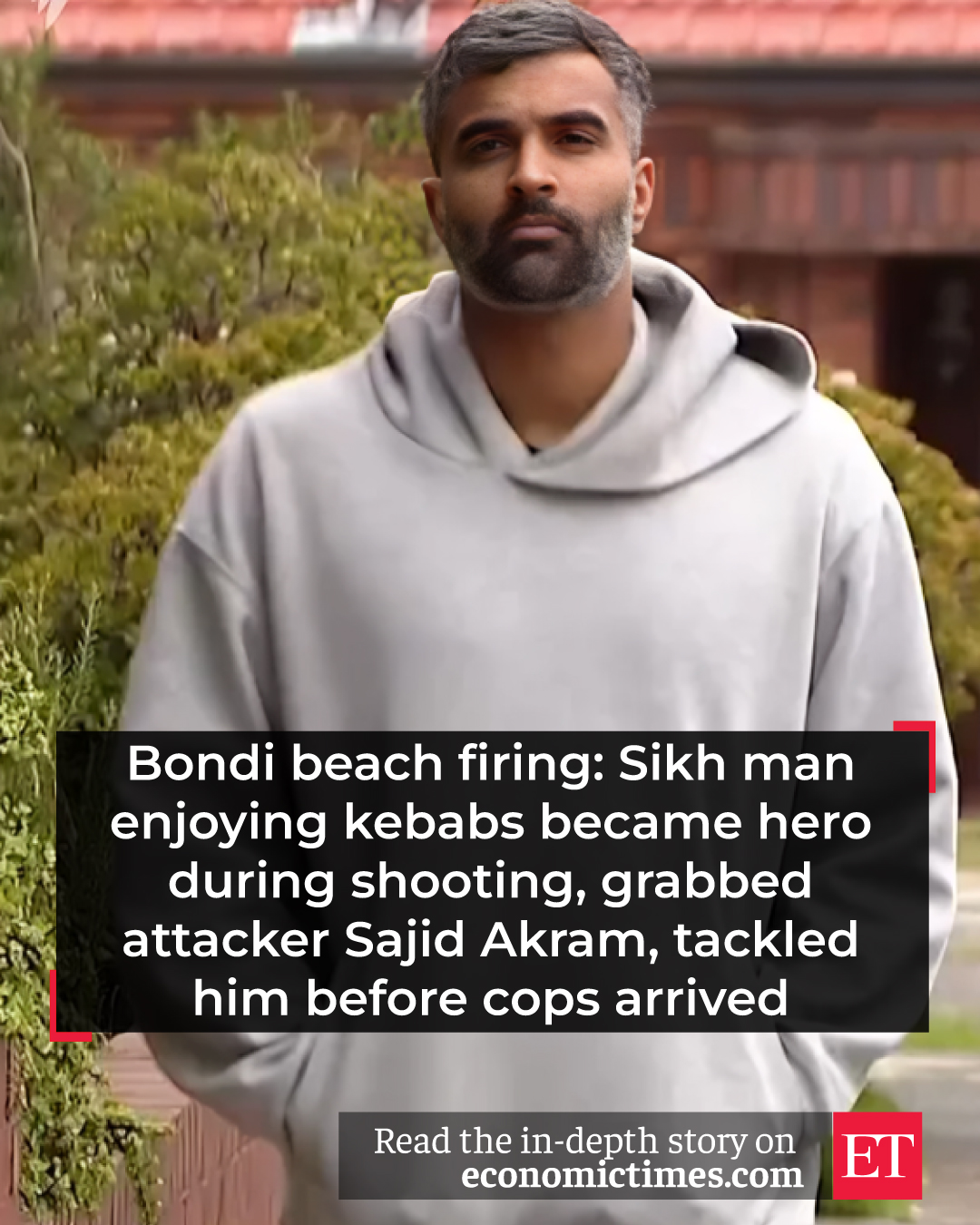 The Economic - 🦸🍢 From kebabs to courage! 💥 Amandeep Singh Bola turned ...