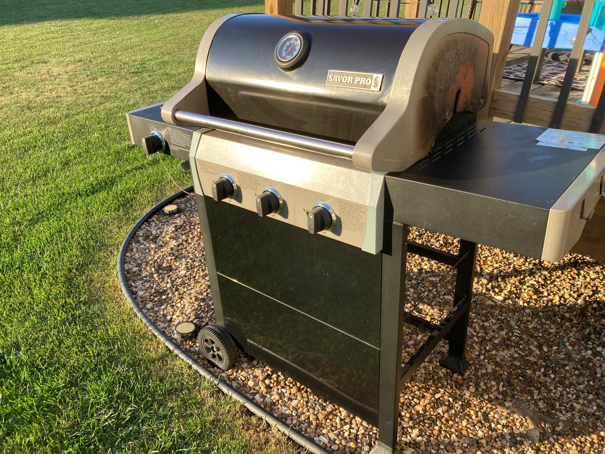 Vanston 3-burner Propane Grill - Barbecues, Grills & Smokers - North ...