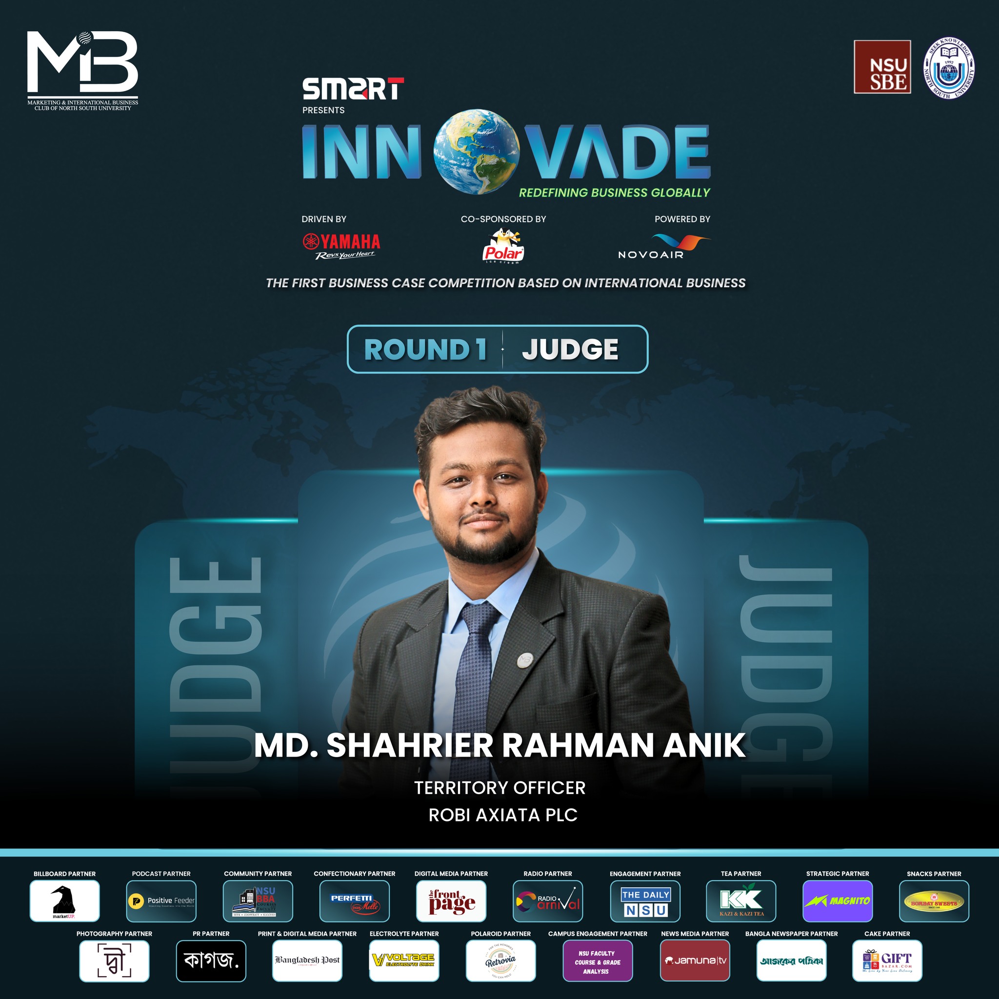 NSU - We extend our sincere appreciation to Md. Shahrier Rahman Anik ...