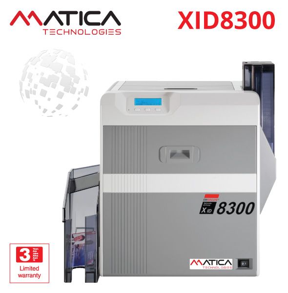 Identity - Matica XID8300 Card Printer The modular single-or double ...