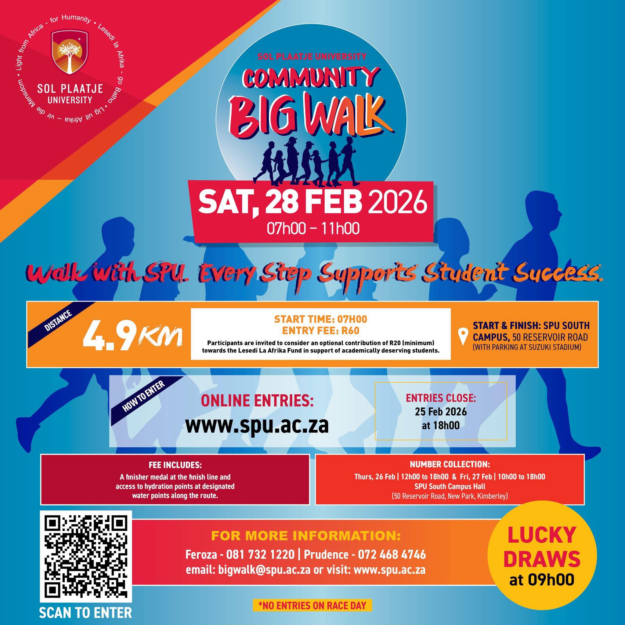 Sol - 🚨 REGISTRATIONS ARE OPEN! 🚨 The 4th Annual SPU Community Big Walk ...