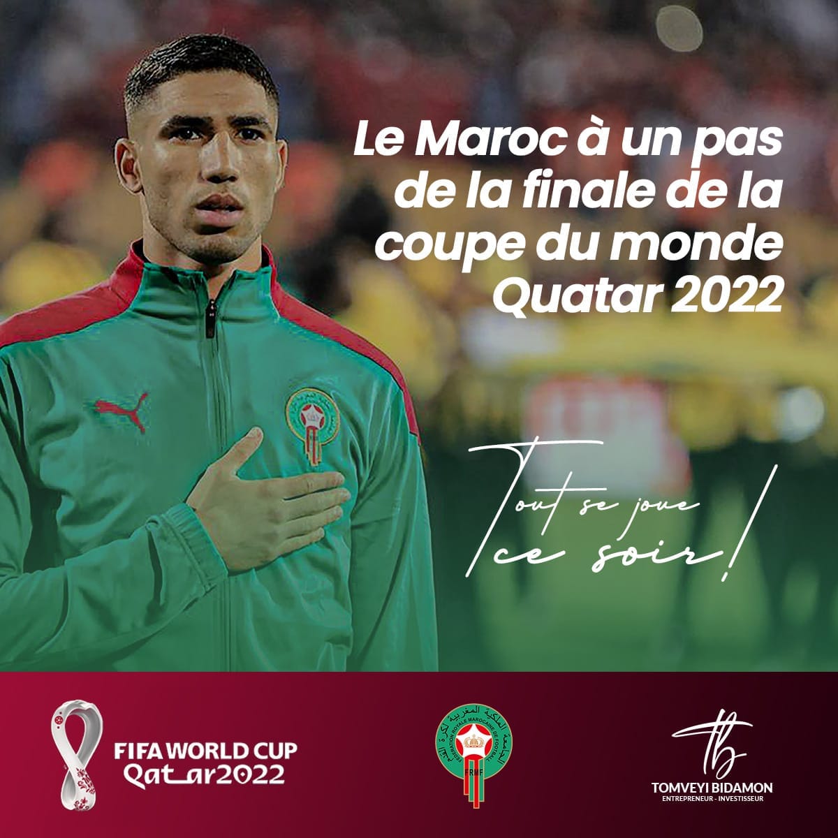 Le Maroc en demi-finale de la... - Tomveyi Komlan Bidamon