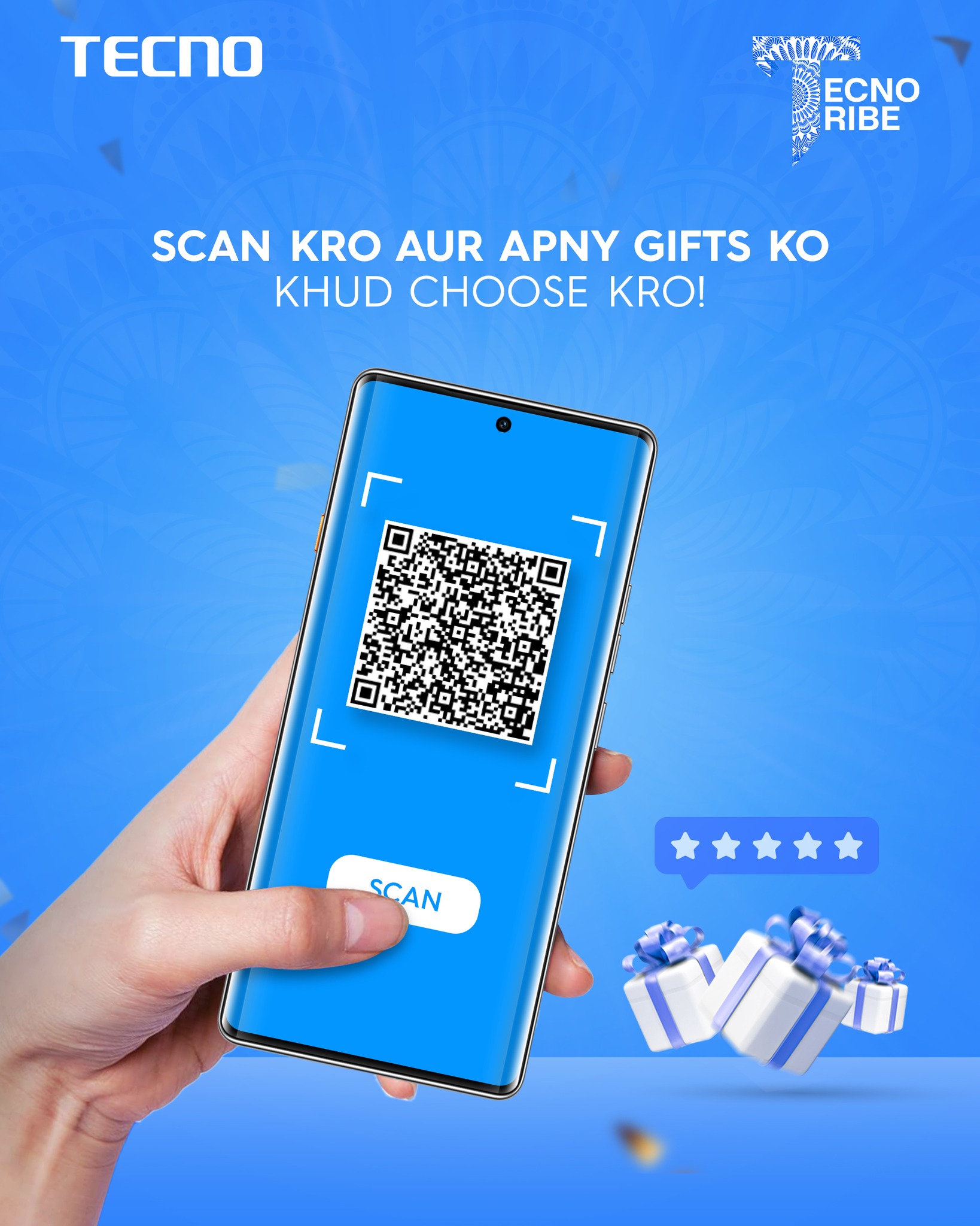 TECNO Tribe | Scan the QR code and fill out this quick survey to share ...