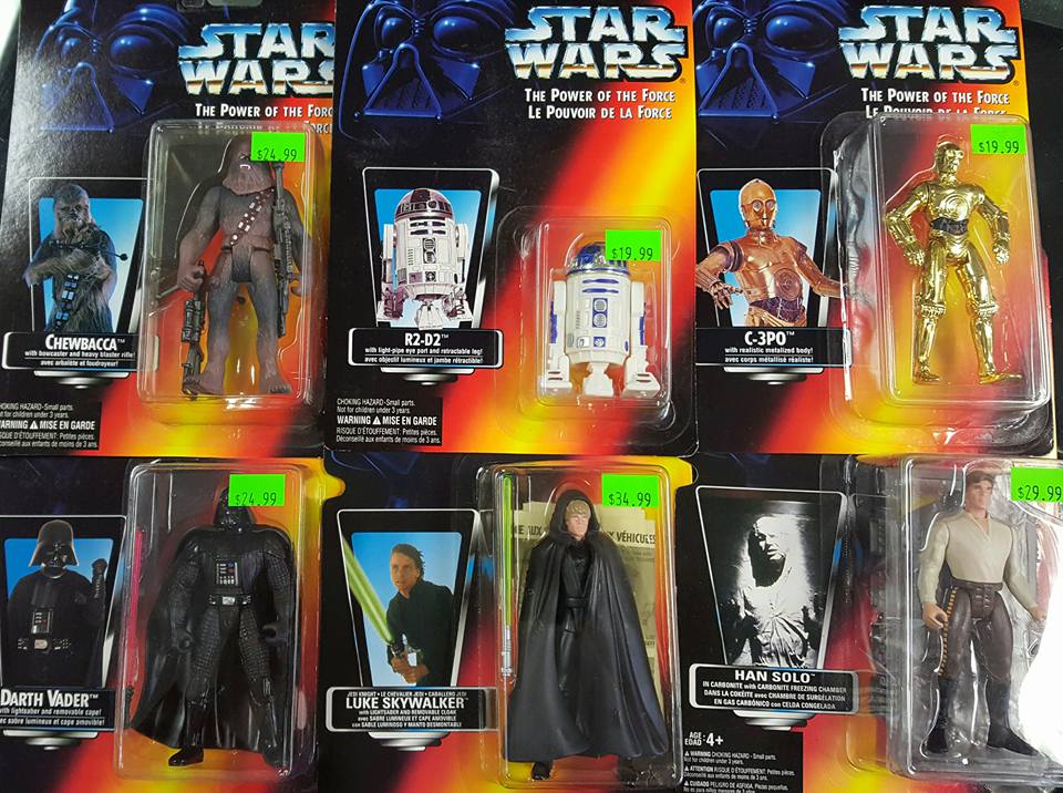 Kenner Toys 1996 Catalog Showcase on their STAR WARS: The Power Of