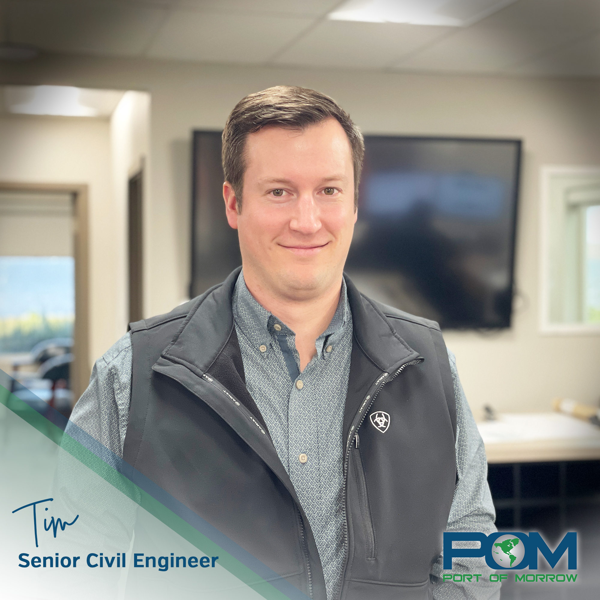 Port - We welcome Tim as our new senior civil engineer! Tim is a ...