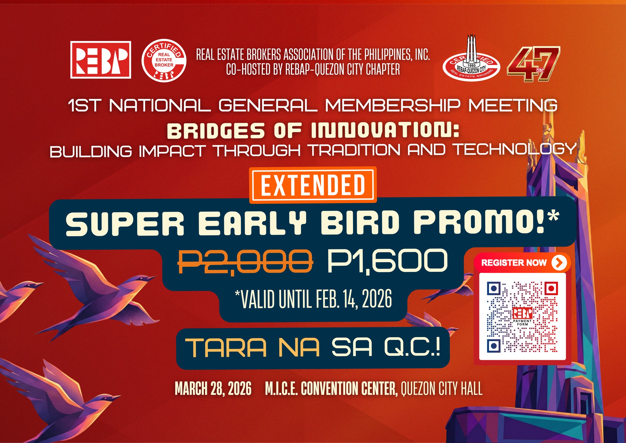 Real - 📣 ANNOUNCEMENT: SUPER EARLY BIRD EXTENDED UNTIL FEBRUARY 14 ...