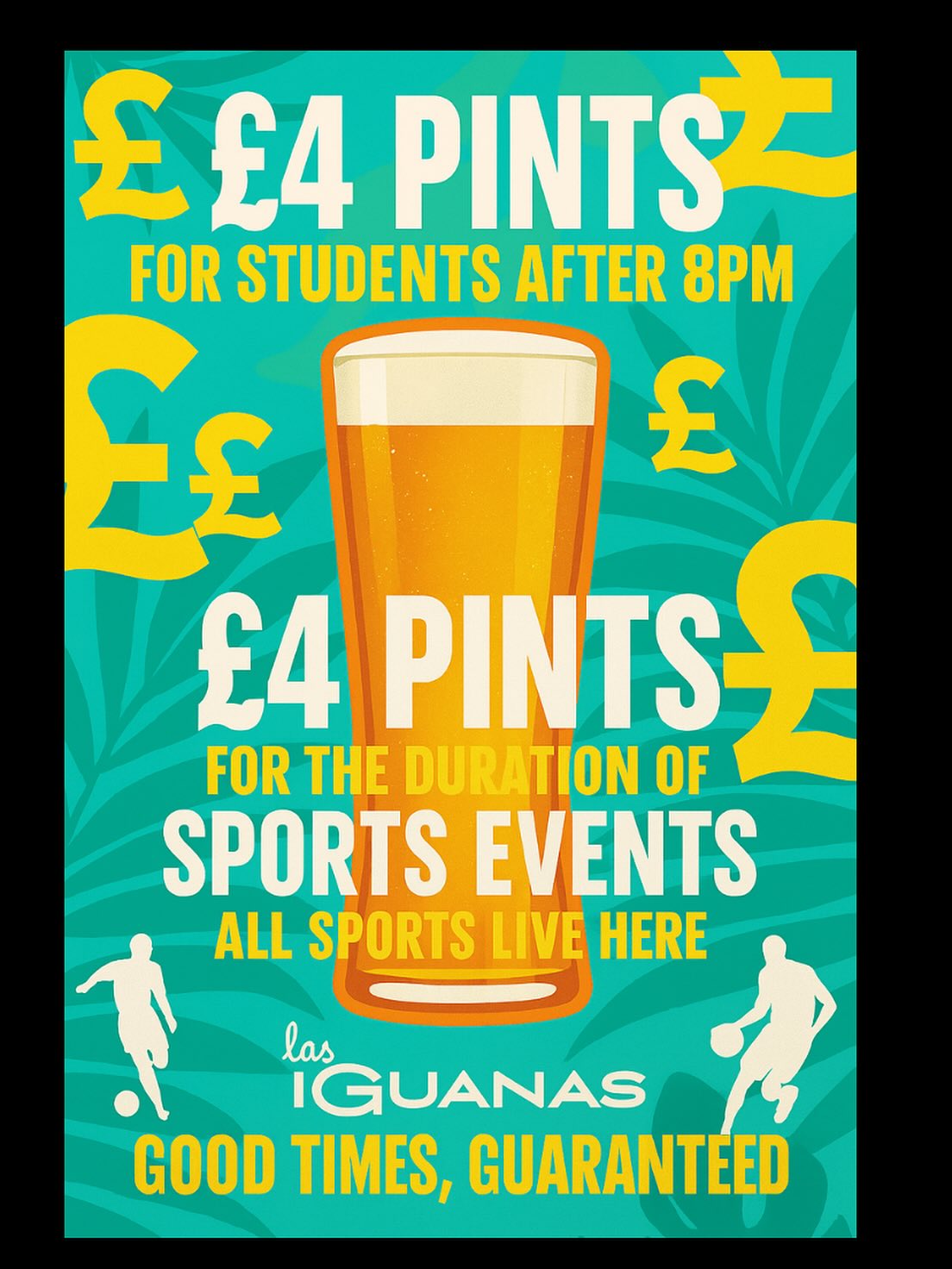 🚨 Calling All of Swansea! 🚨 £4 PINTS... - Las Iguanas Swansea | Facebook