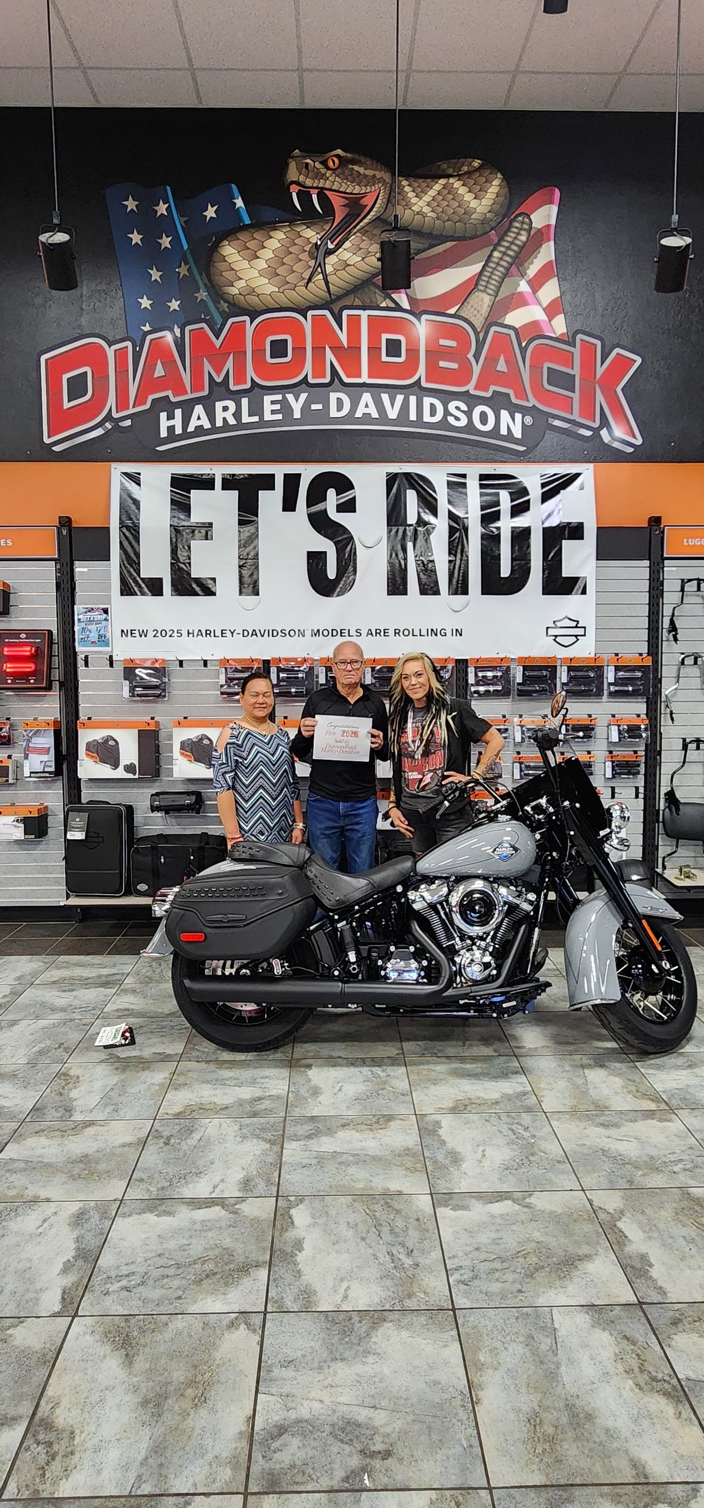 Diamondback - Congratulations to Don and his wife on their Brand New ...