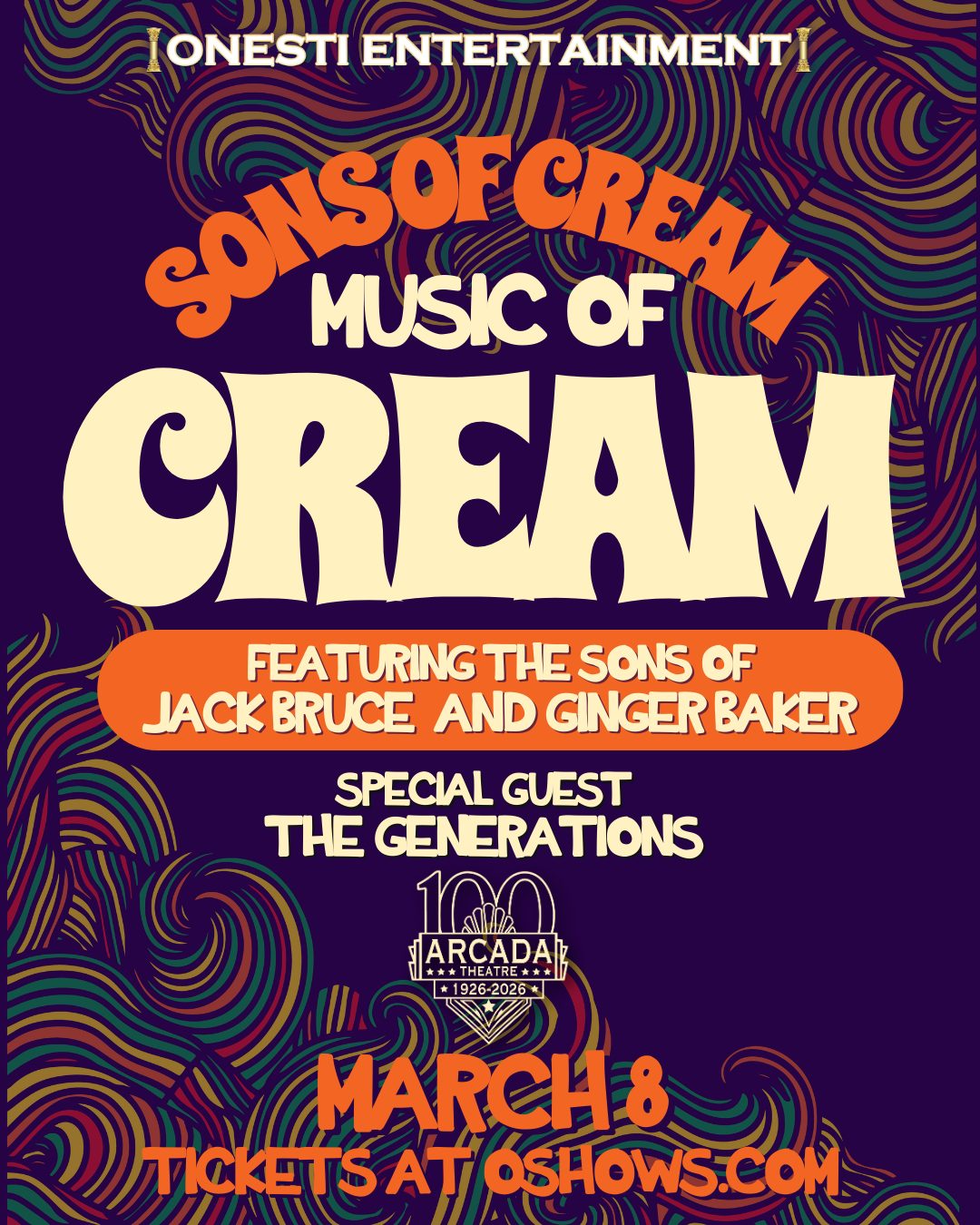 Arcada - Dive into the world of Cream with Sons of Cream, featuring ...