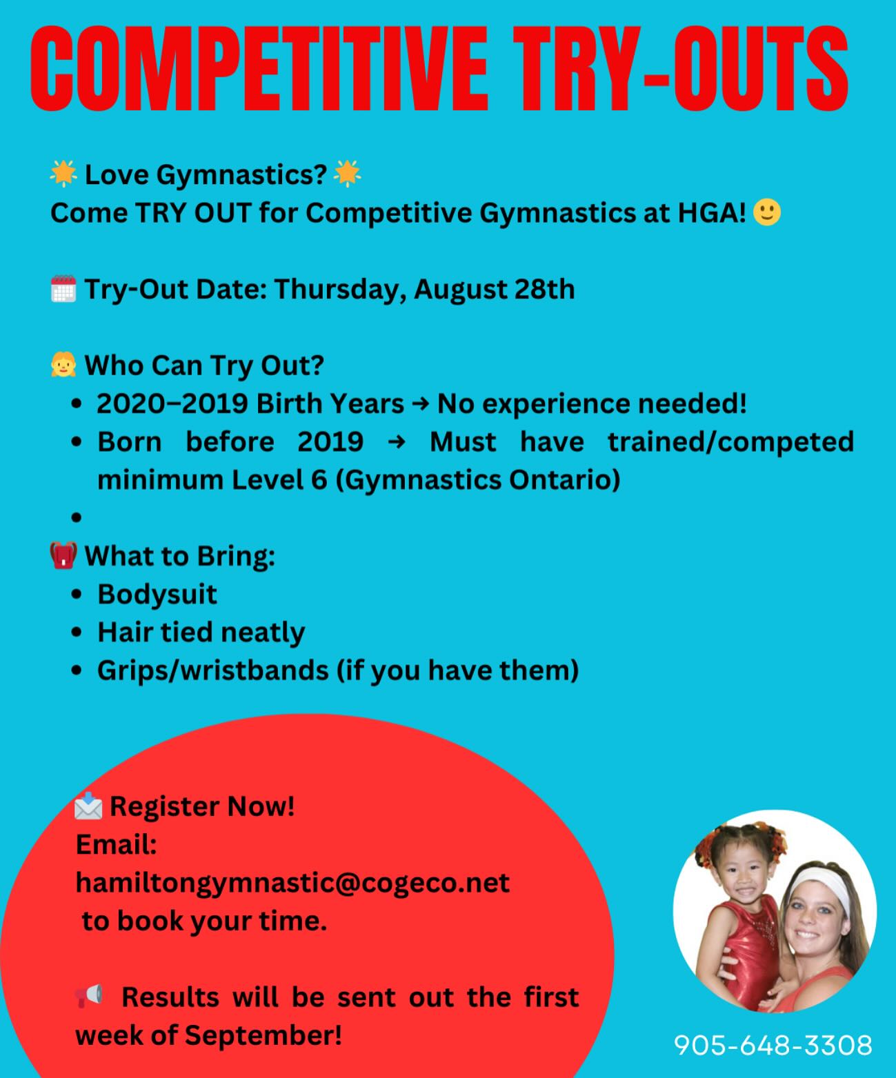 Hamilton Gymnastic Academy... - Hamilton Gymnastic Academy