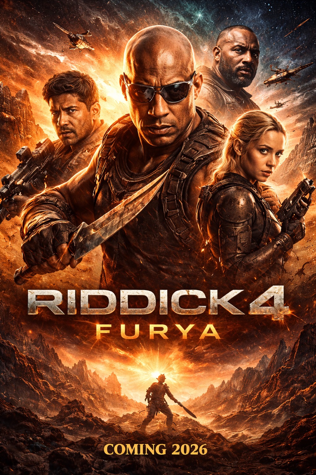 Daily - 🎬 RIDDICK 4: FURYA (2026) – THE LAST FURYAN Starring: Vin ...