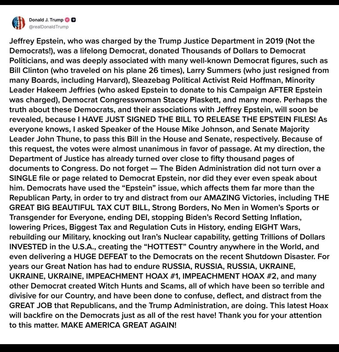 Obama - Unhinged Trump rant best summarized as 