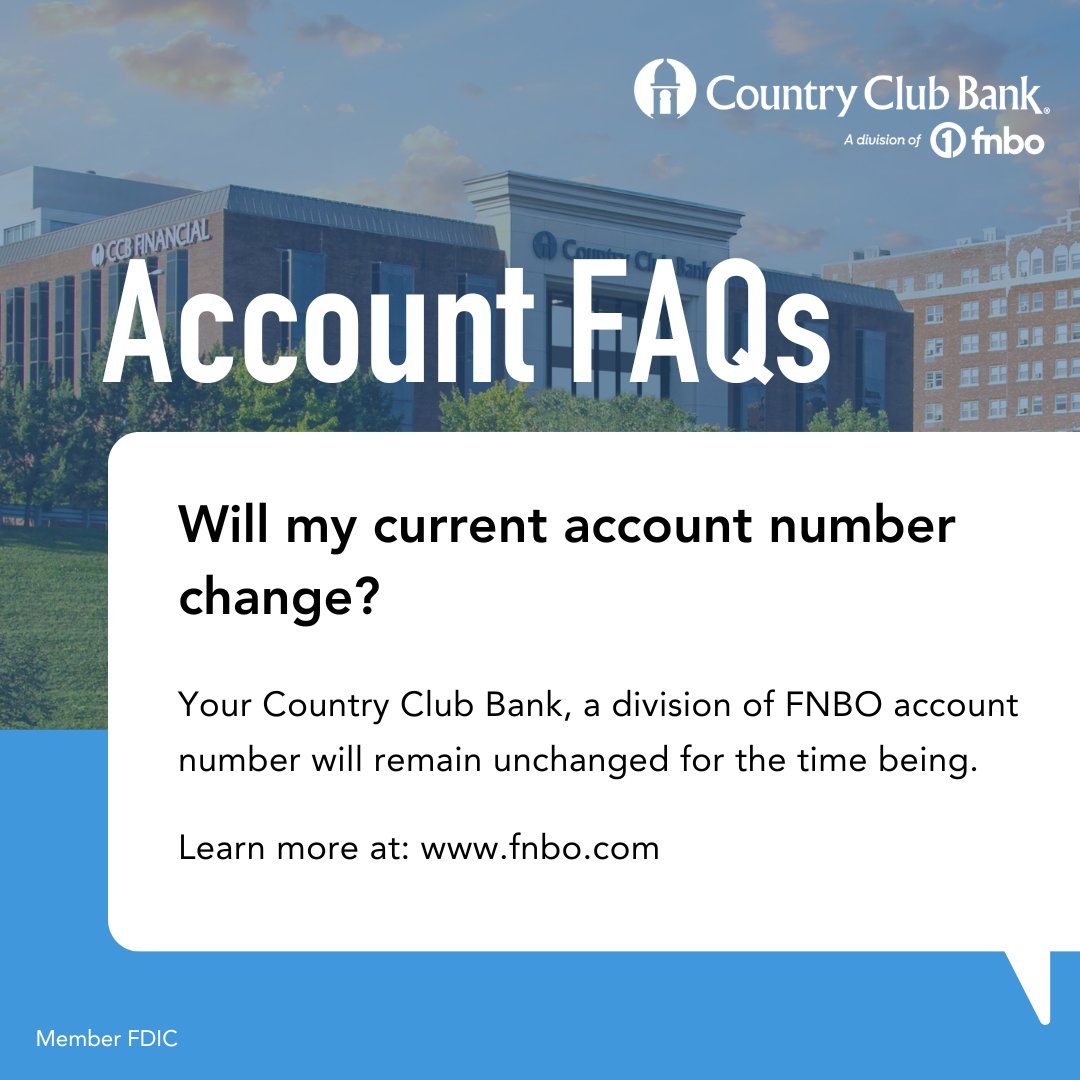 Country Club Bank,... - Country Club Bank, a division of FNBO | Facebook