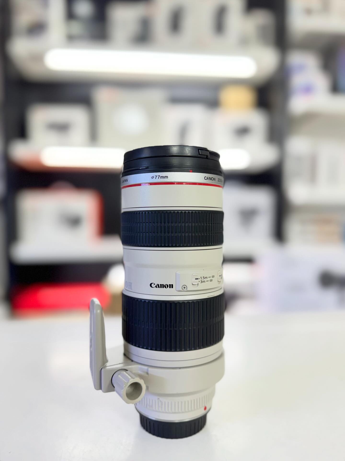 Canon EF 70-200mm 2.8L USM II with 1.4x extender feedback?
