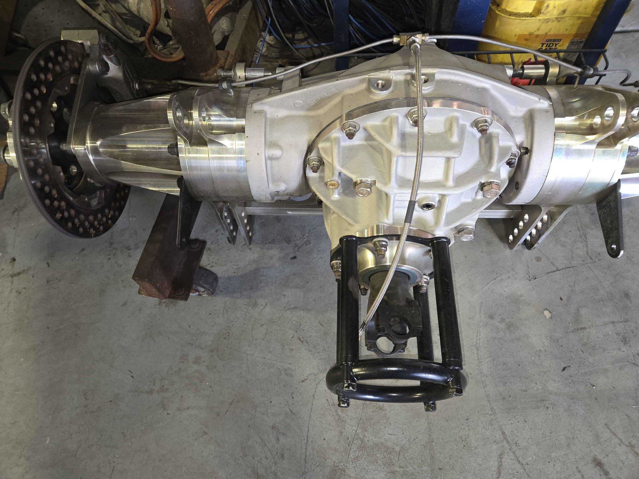 Mark Williams complete modular rear brake setup ,9 inch for gears 410 ...