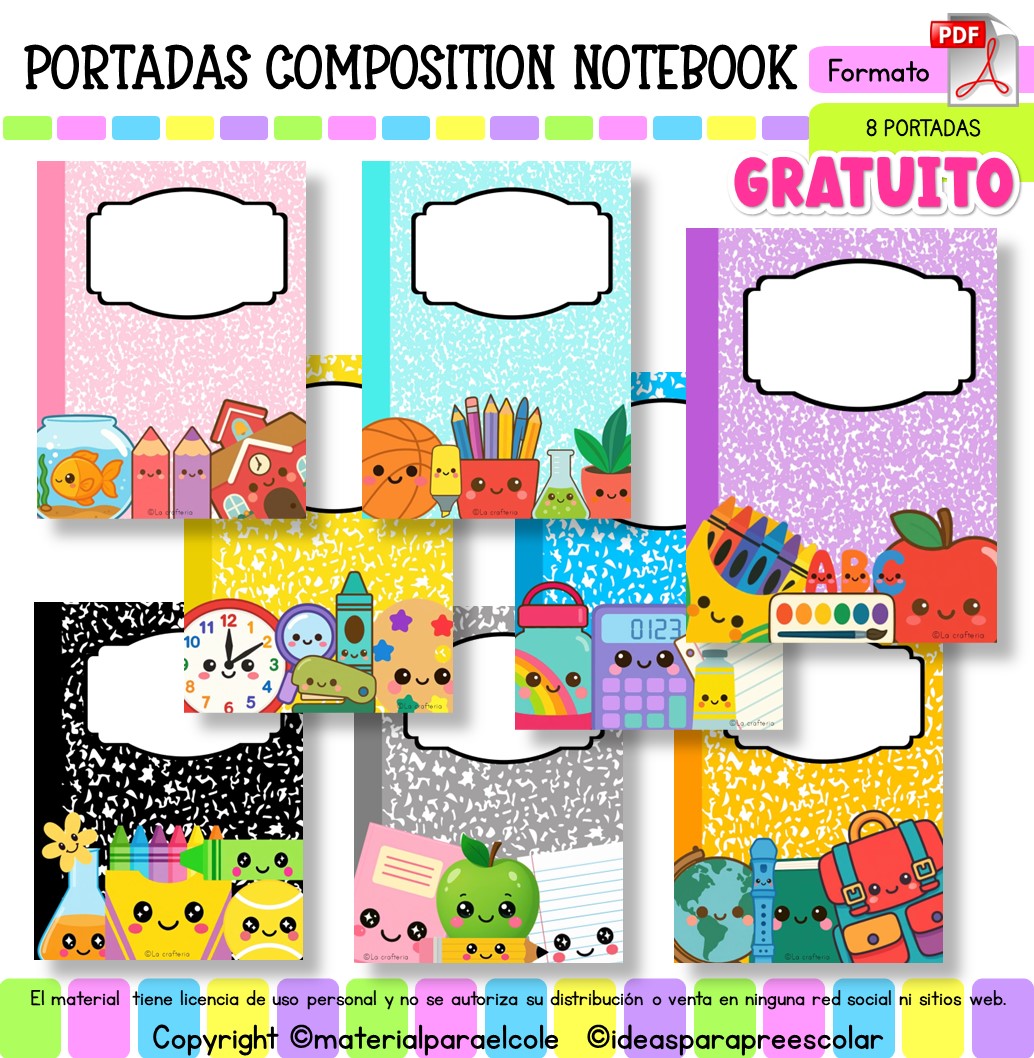 Maestra Luna - Portadas composition book | Facebook