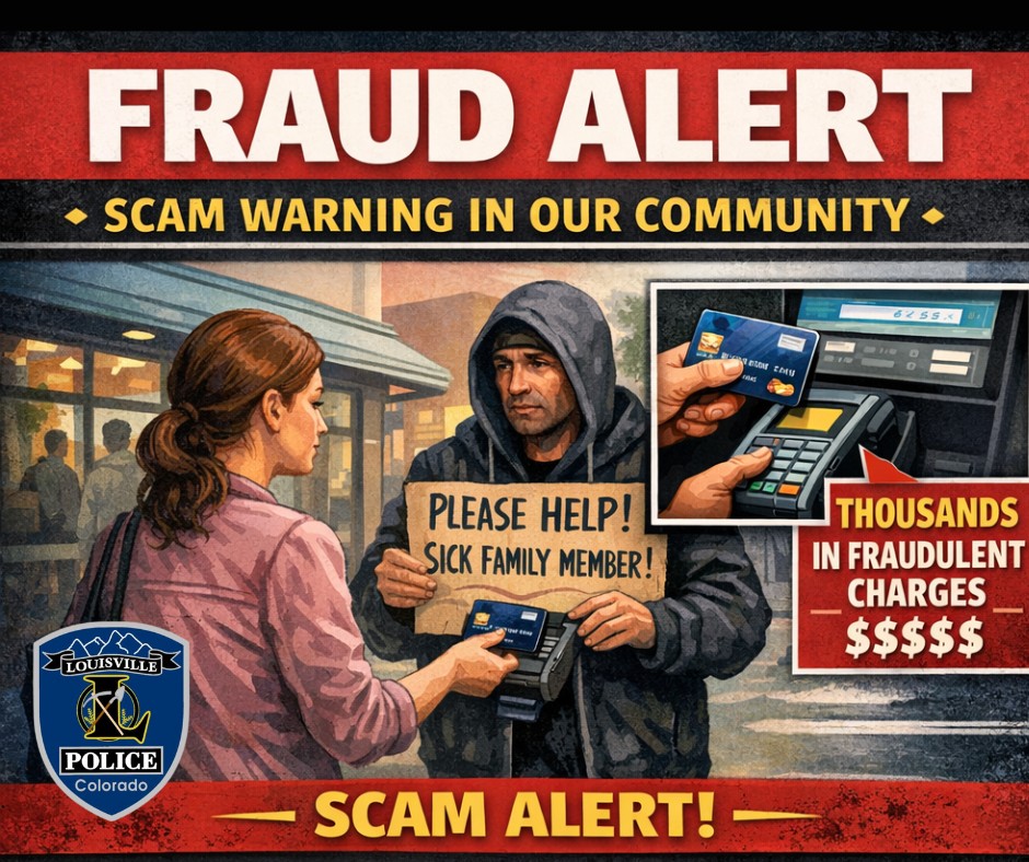 Louisville, - Community Alert: Fraud Trend We want to make our ...