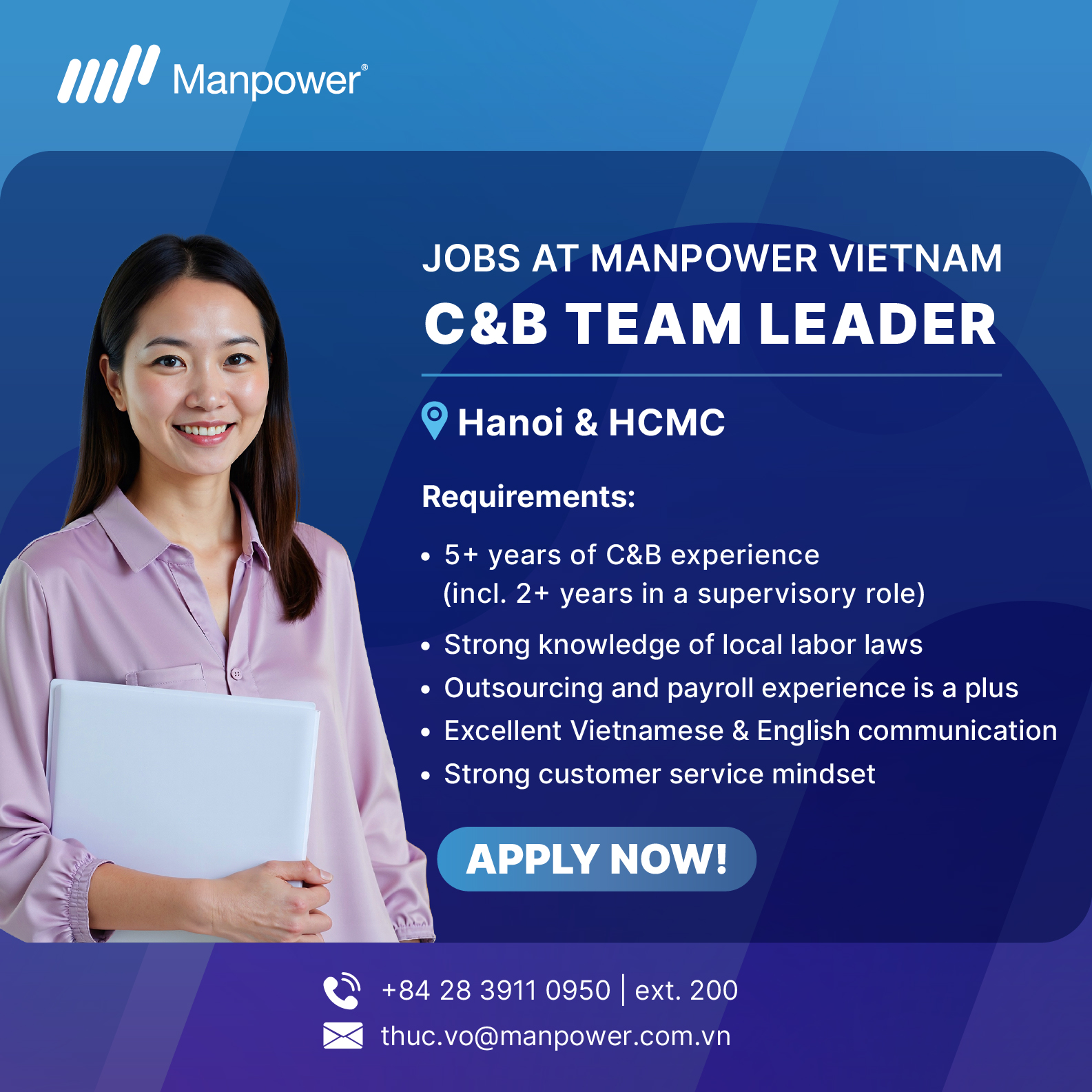 ManpowerGroup Vietnam added a new... - ManpowerGroup Vietnam